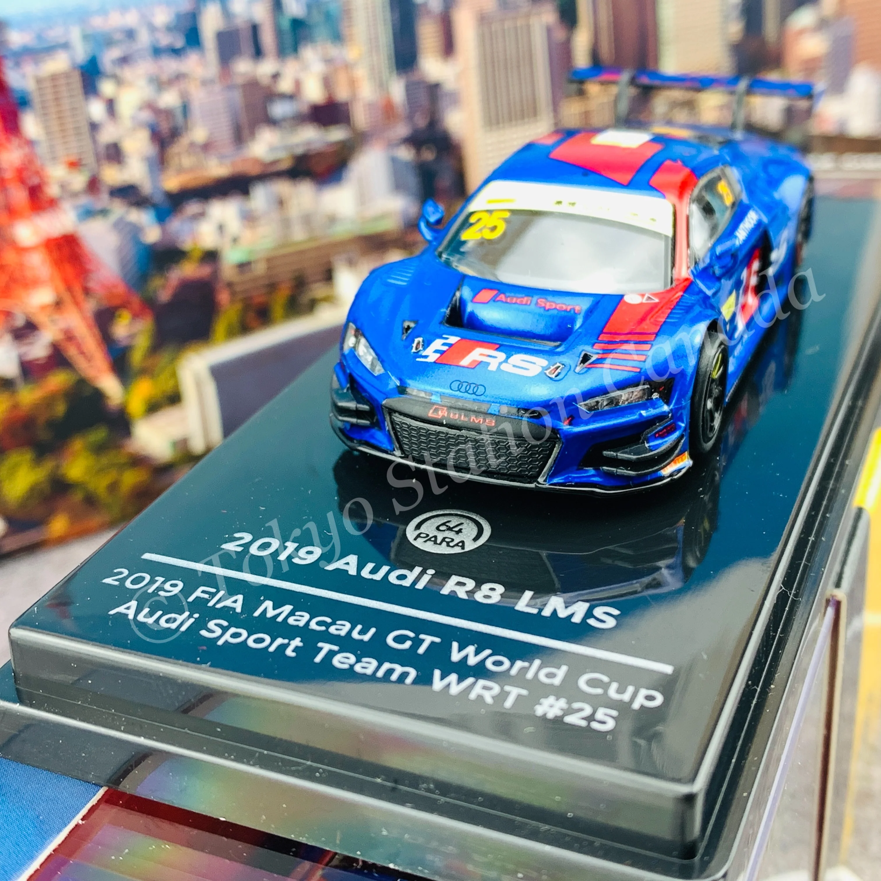 PARA64 1/64 Audi R8 LMS 2019 - 2019 FIA Macau GT Team WRT Vanthoor #25 PA-55255 - Image 2