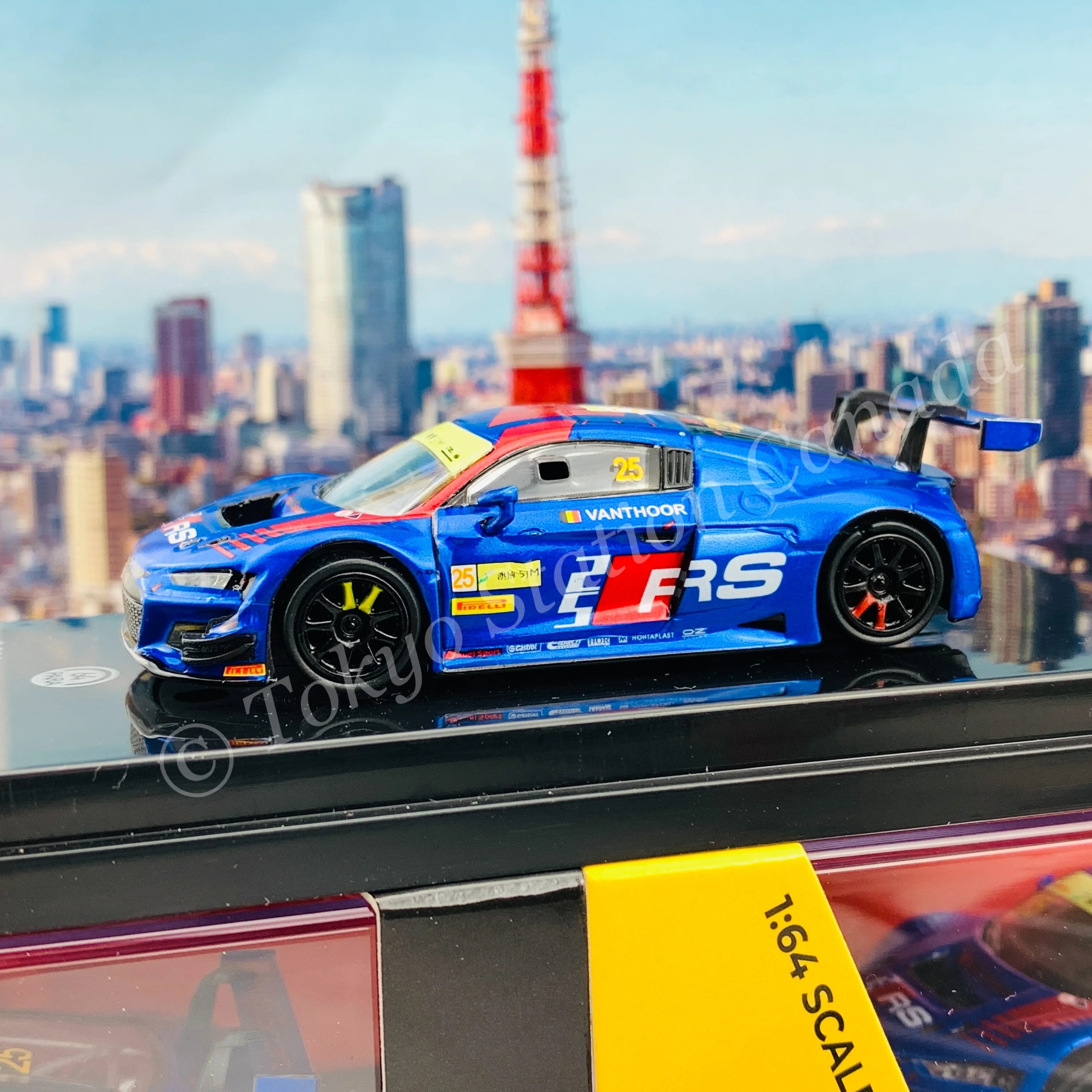 PARA64 1/64 Audi R8 LMS 2019 - 2019 FIA Macau GT Team WRT Vanthoor #25 PA-55255 - Image 3