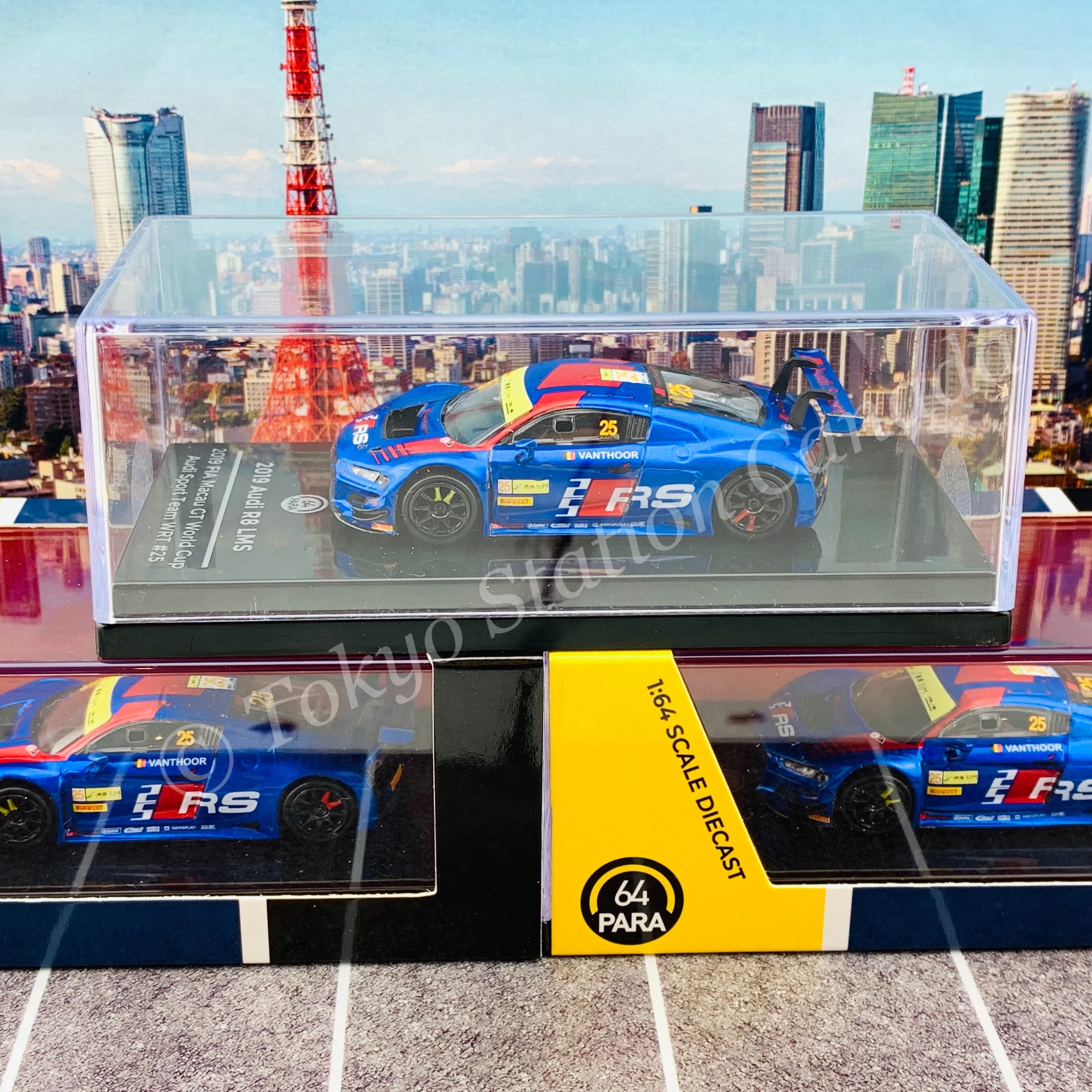 PARA64 1/64 Audi R8 LMS 2019 - 2019 FIA Macau GT Team WRT Vanthoor #25 PA-55255 - Image 6