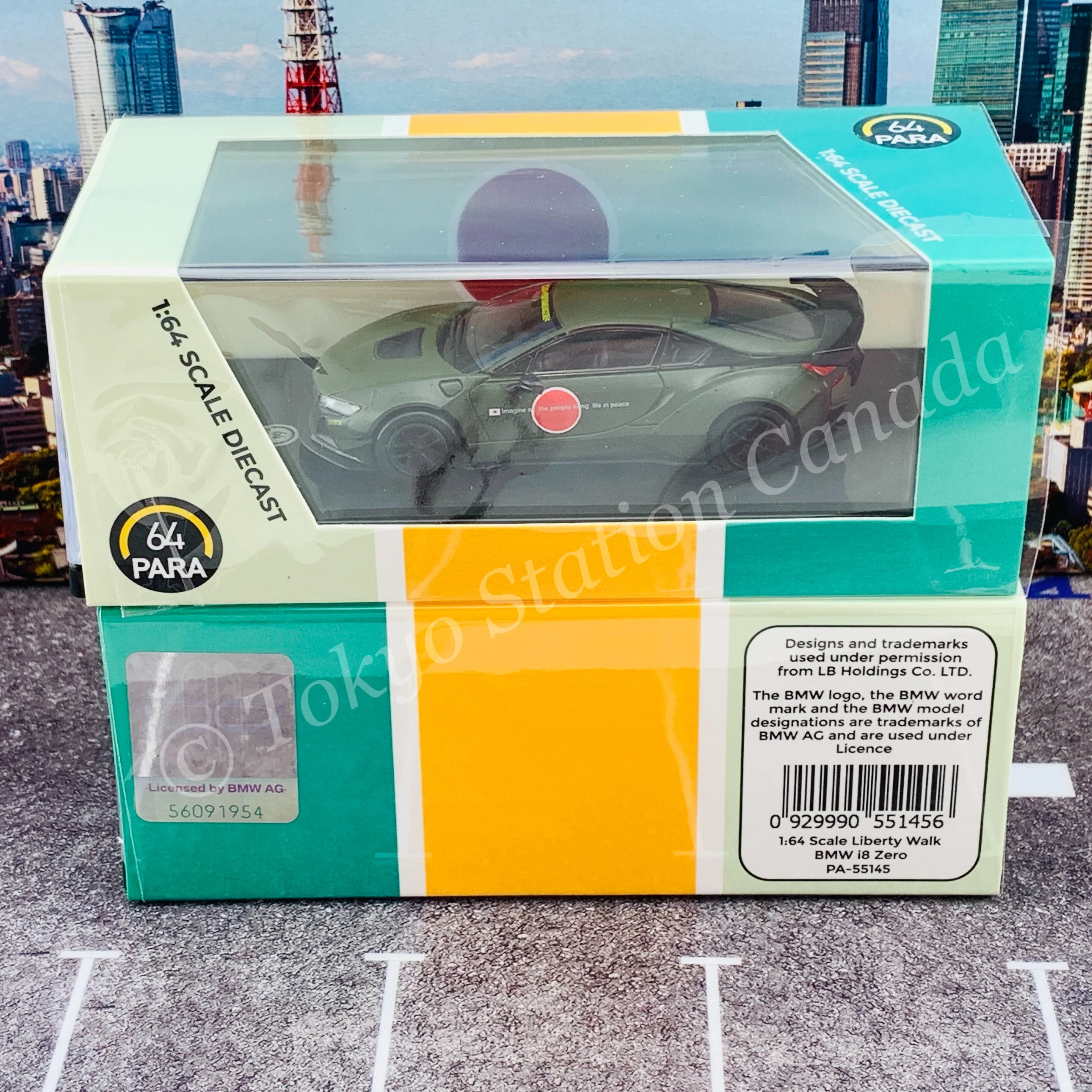 PARA64 1/64 Liberty Walk BMW i8 Zero PA-55145 - Image 6
