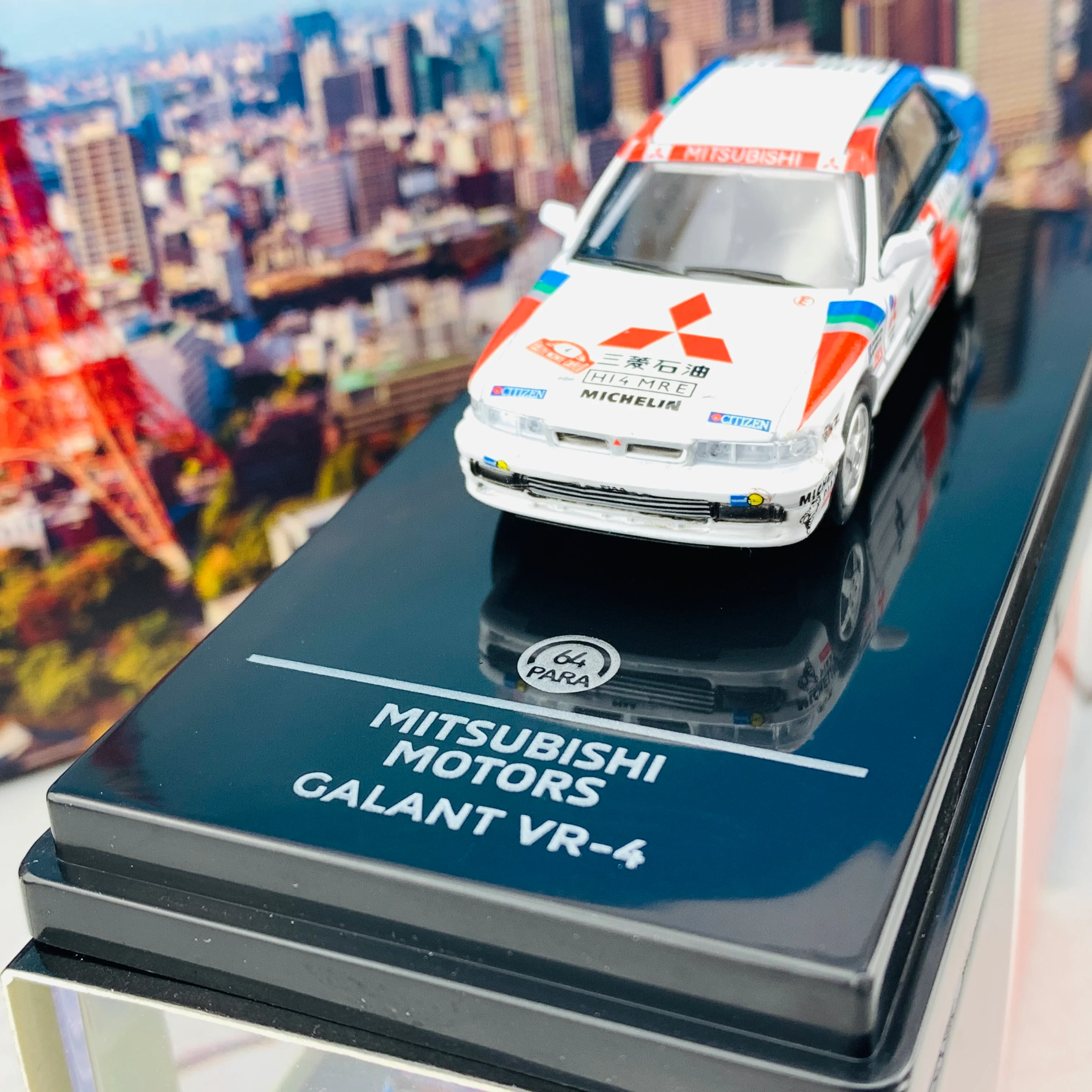 PARA64 1/64 Mitsubishi Galant VR4 Monte Carlo Rally 1991 #4 PA-65102 - Image 3