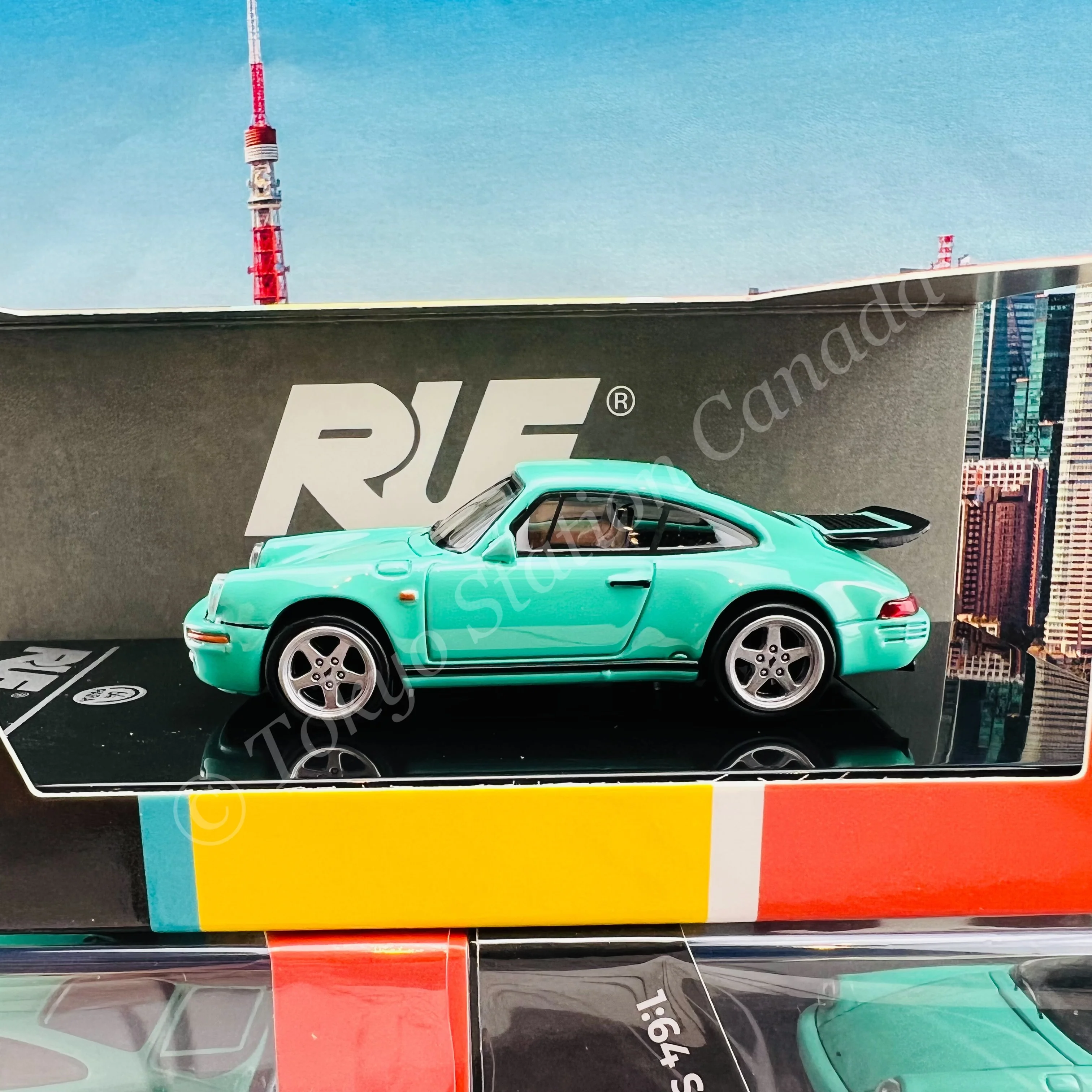 PARA64 1/64 RUF CTR Yellowbird 1987 Mint Green LHD PA-55293 - Image 3