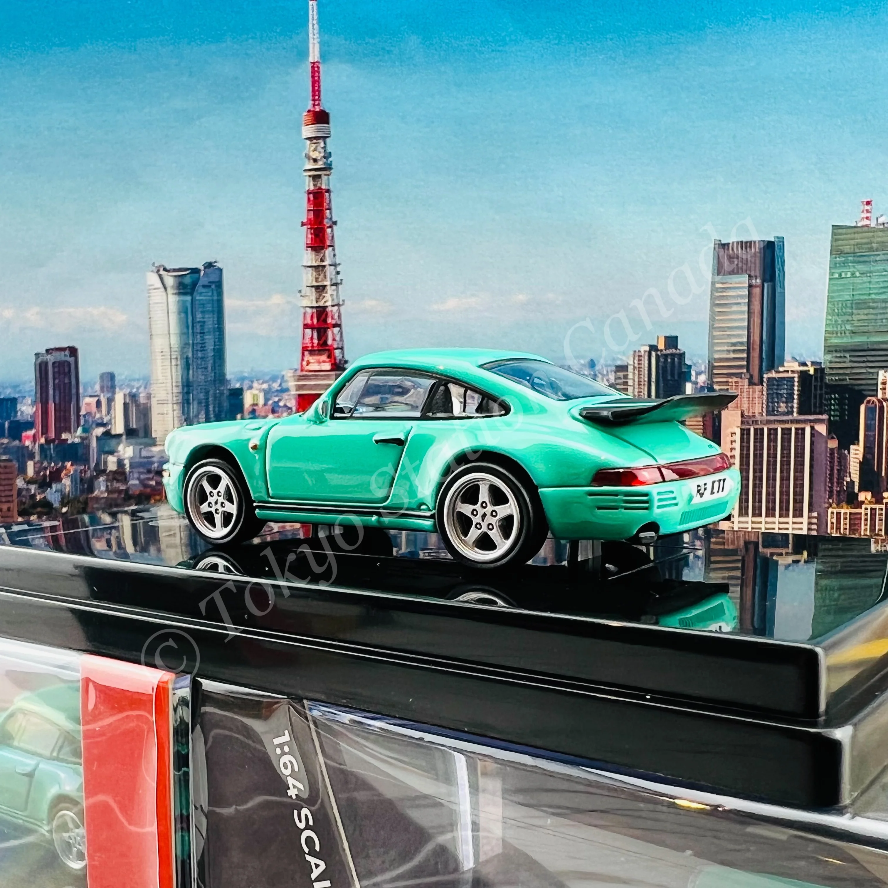 PARA64 1/64 RUF CTR Yellowbird 1987 Mint Green LHD PA-55293 - Image 4