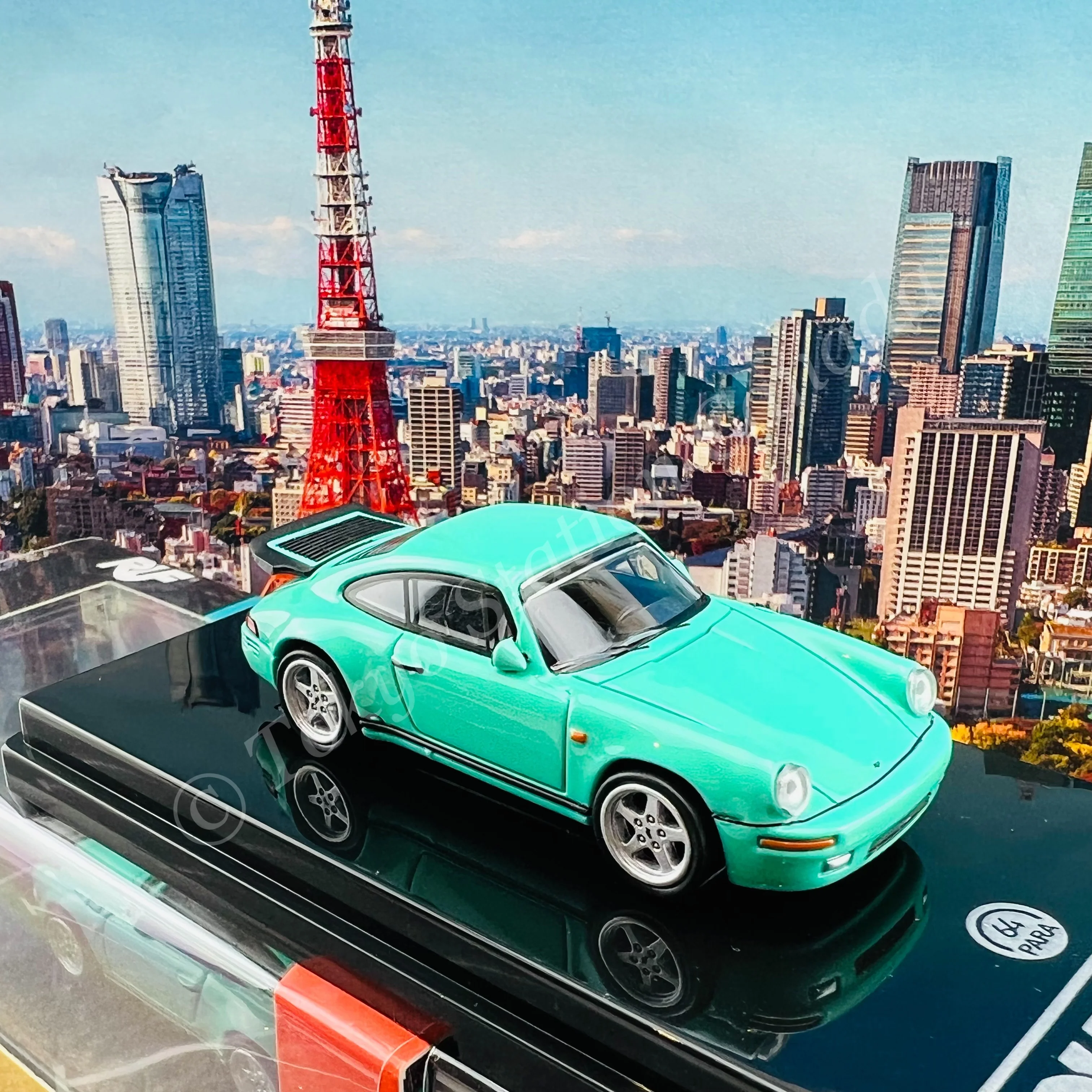 PARA64 1/64 RUF CTR Yellowbird 1987 Mint Green LHD PA-55293 - Image 5
