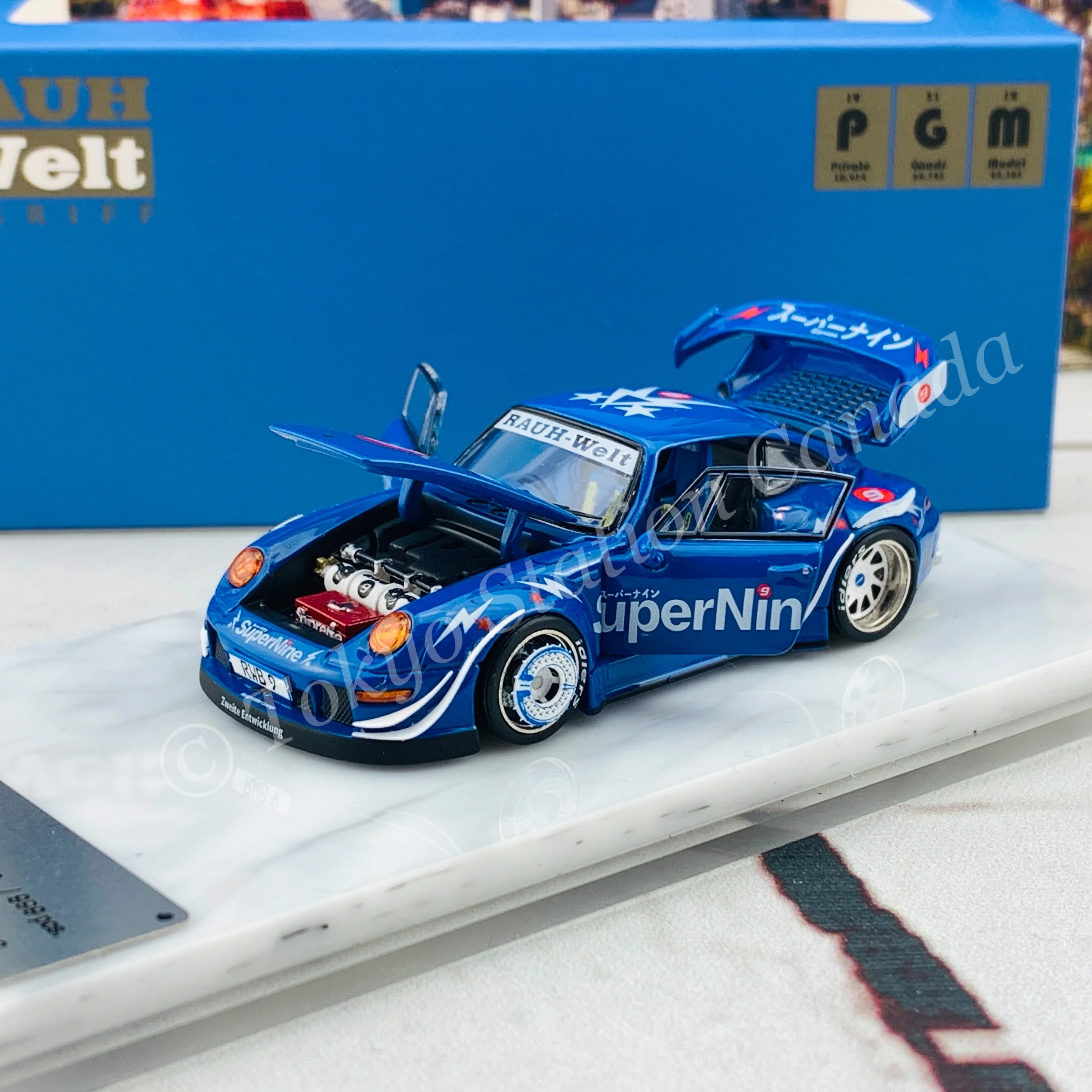 PEAKO x PGM 1/64 RWB 993 SuperNine 63900A - Image 2