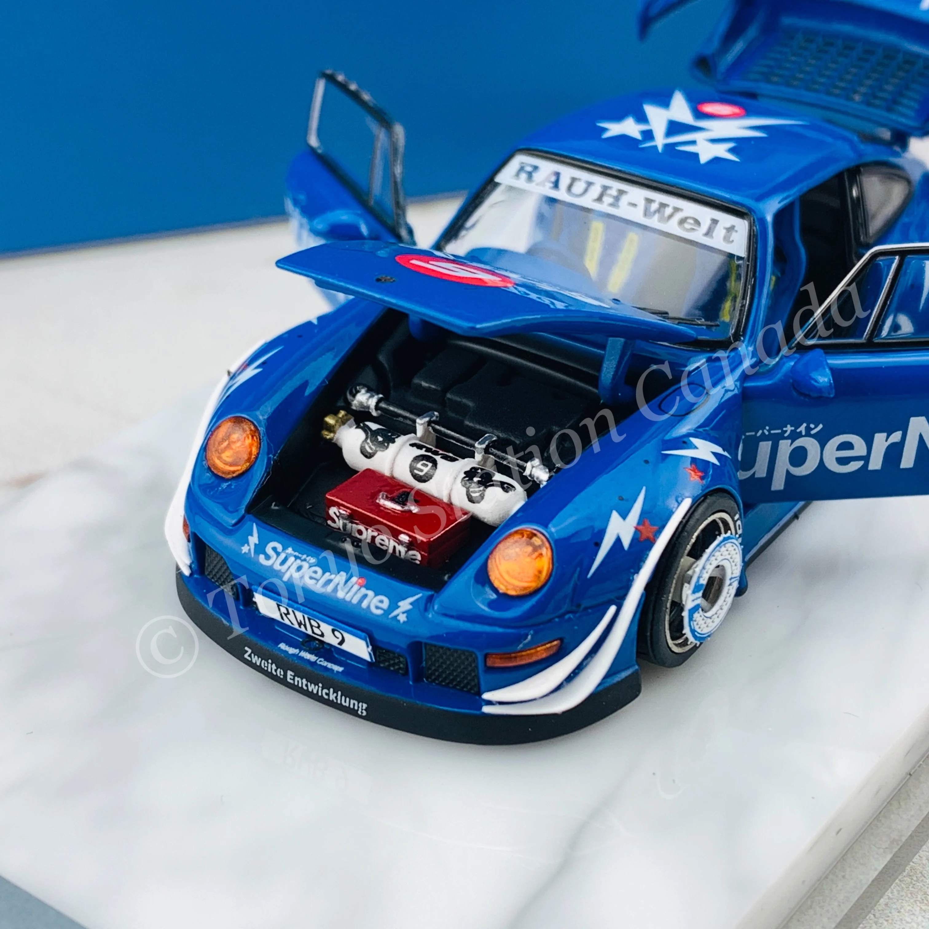 PEAKO x PGM 1/64 RWB 993 SuperNine 63900A - Image 3