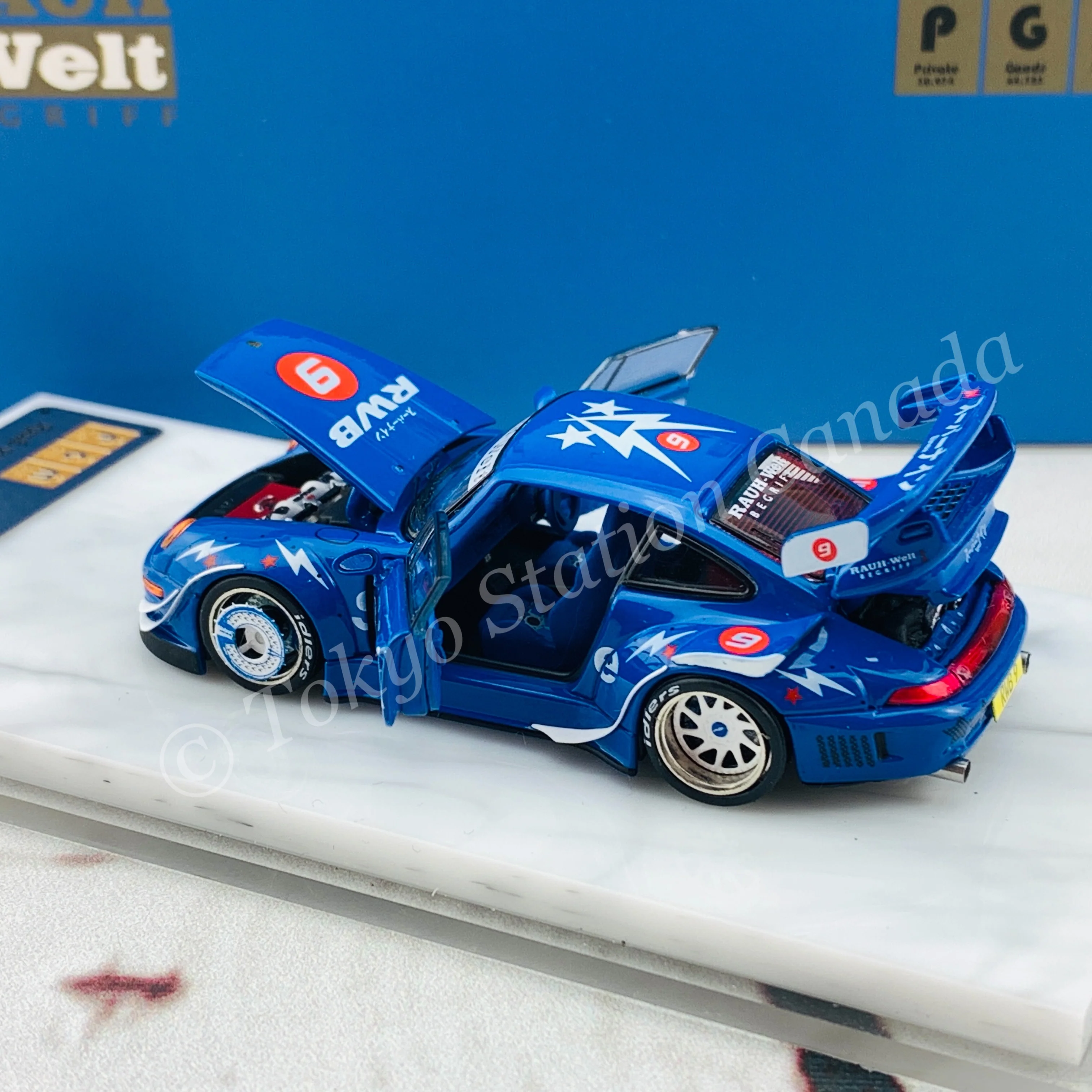 PEAKO x PGM 1/64 RWB 993 SuperNine 63900A - Image 4