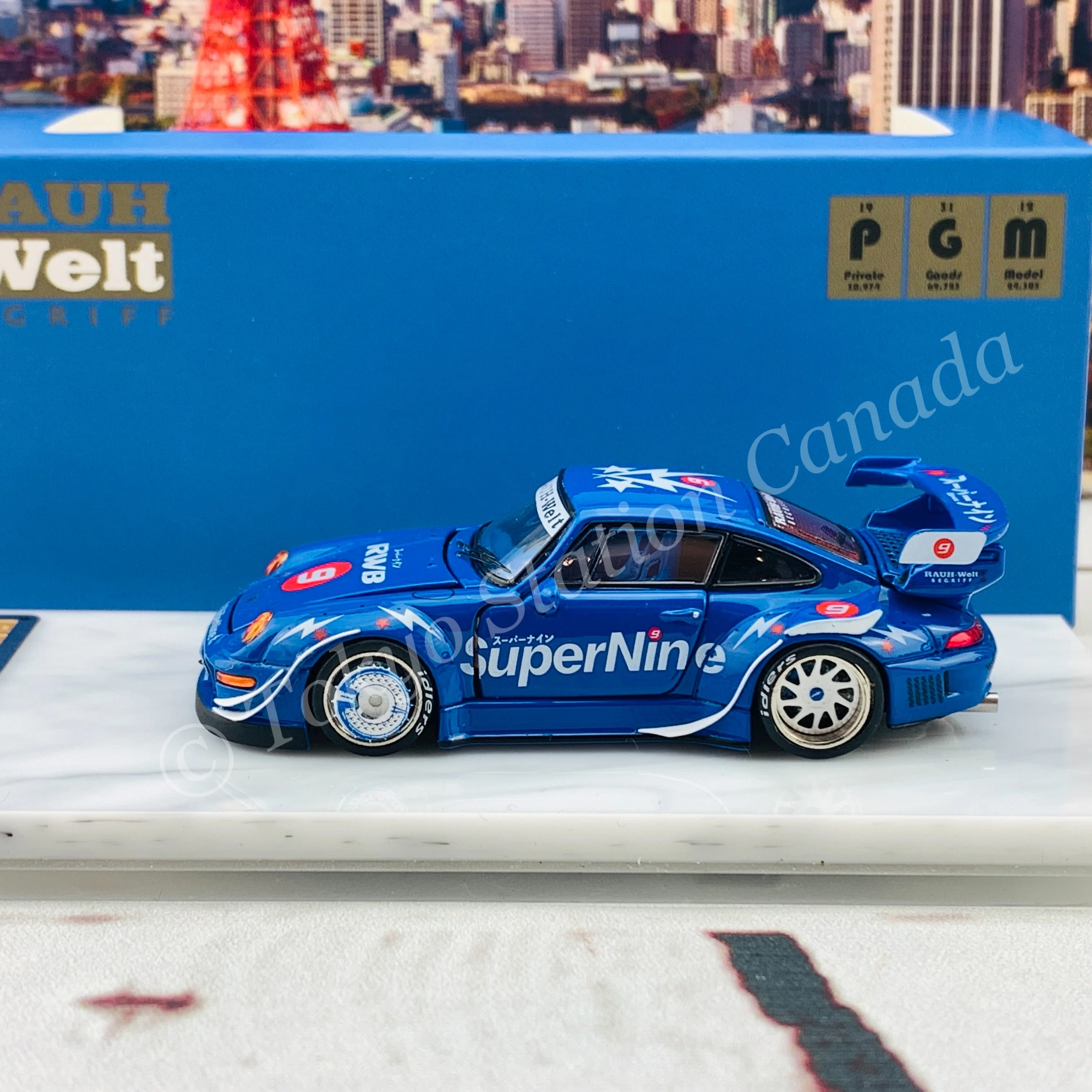 PEAKO x PGM 1/64 RWB 993 SuperNine 63900A - Image 5
