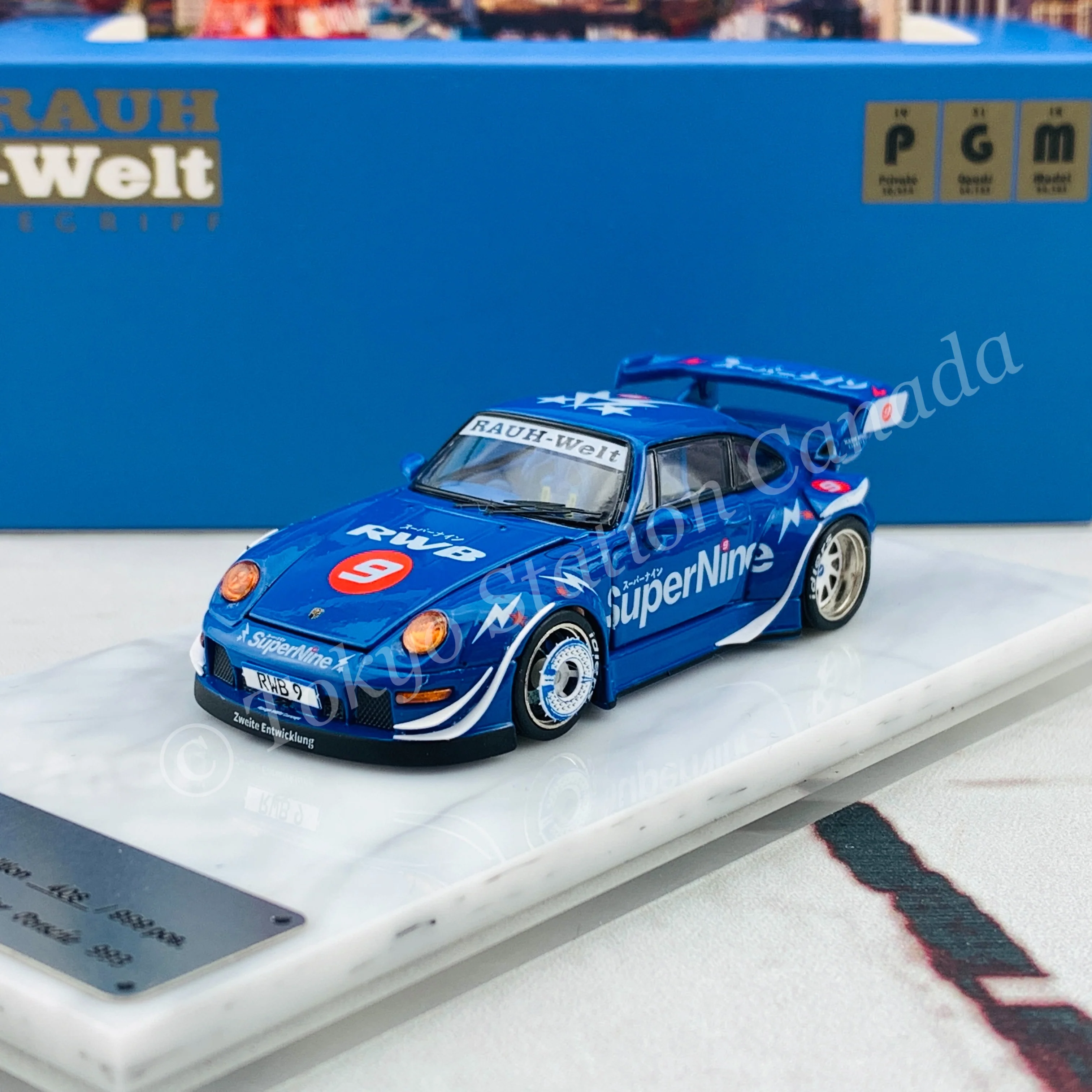 PEAKO x PGM 1/64 RWB 993 SuperNine 63900A - Image 7