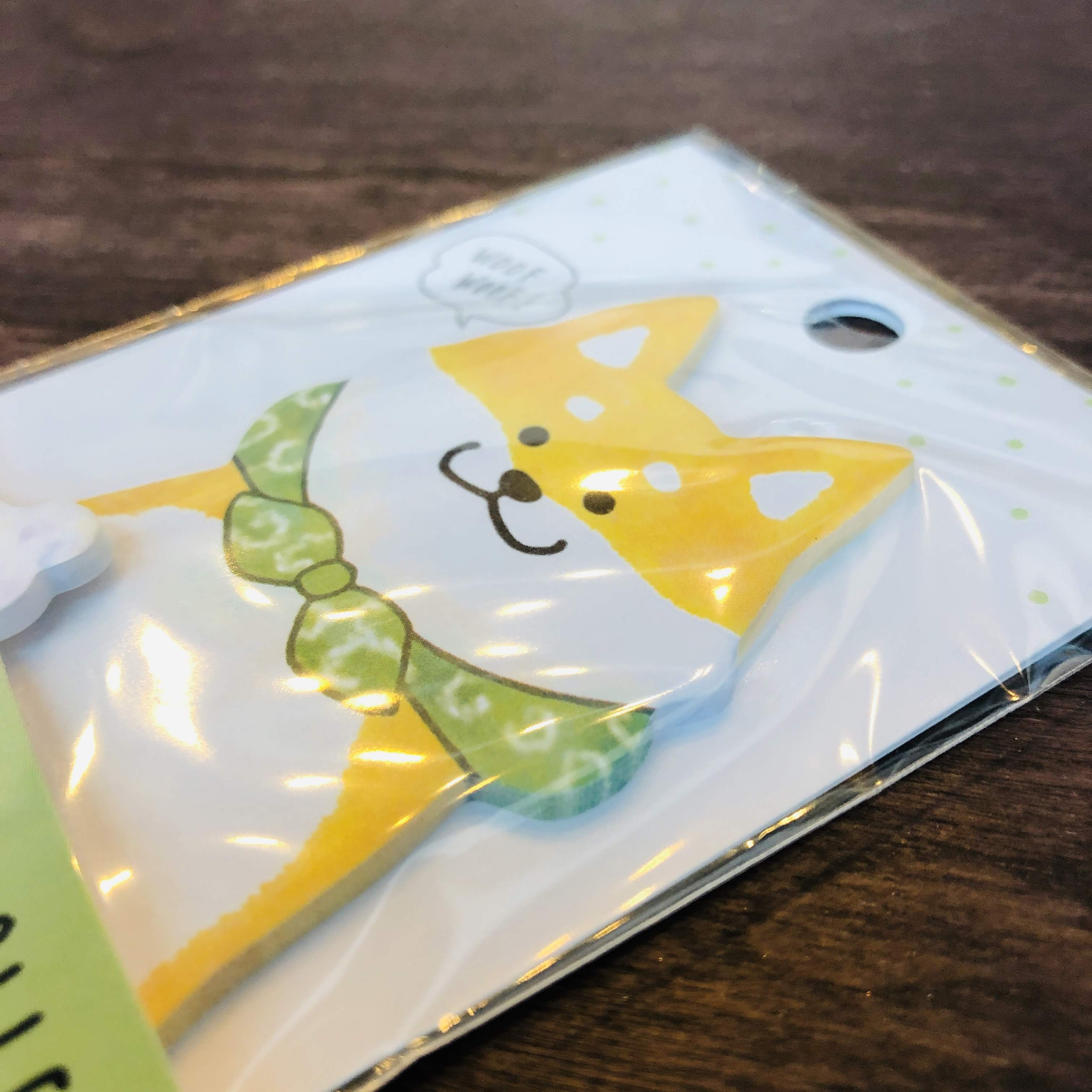 PETA COLLE FUSEN Shiba Inu Sticky Note - Image 2