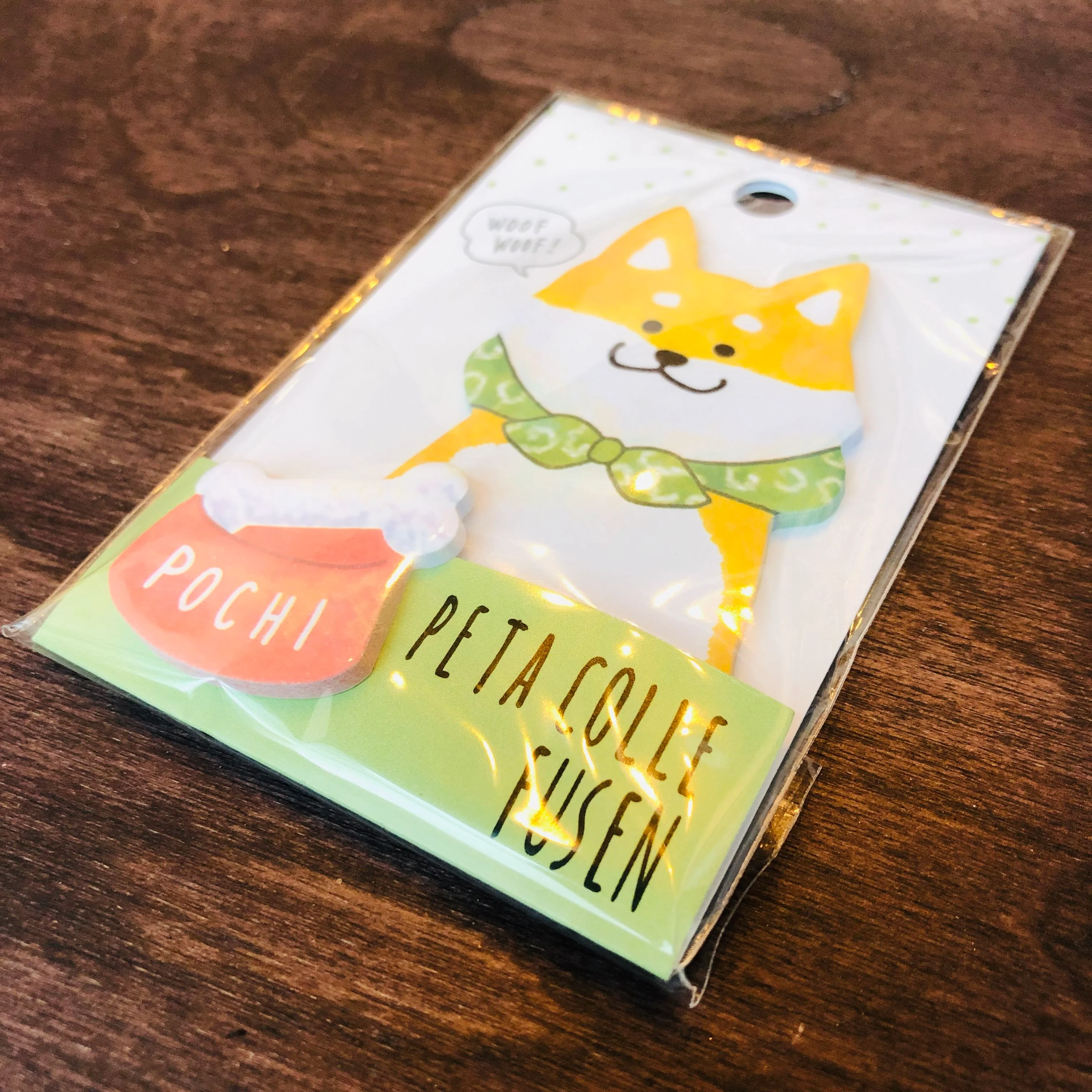 PETA COLLE FUSEN Shiba Inu Sticky Note - Image 4