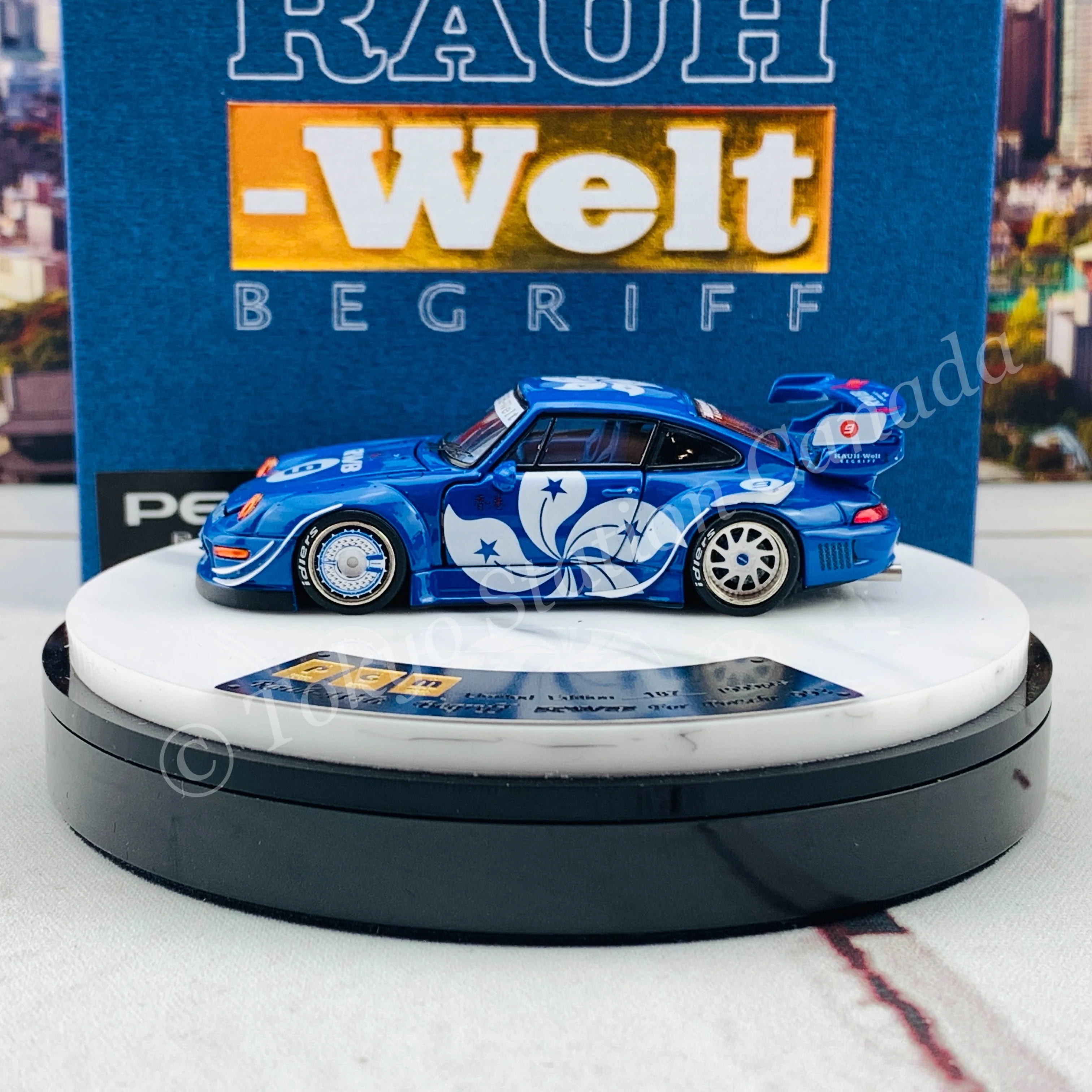 PEAKO x PGM 1/64 RWB 993 SuperNine Bauhinia Special Edition 63900B - Image 5