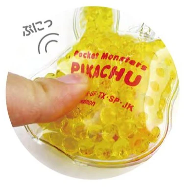 Pokemon Gel Beads Keychain Pikachu Face PM-5521244PF - Image 2