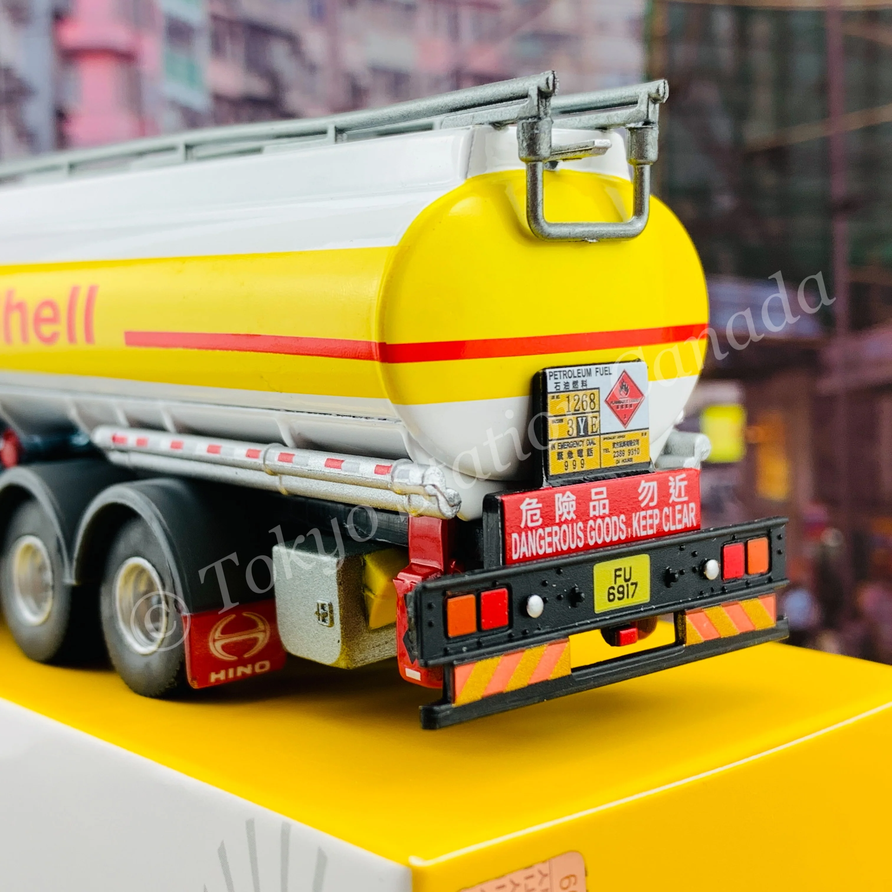 TINY 微影 179 HINO 700 Shell Oil Tanker Truck 日野 700 蜆殼運油車 ATC64617 - Image 6