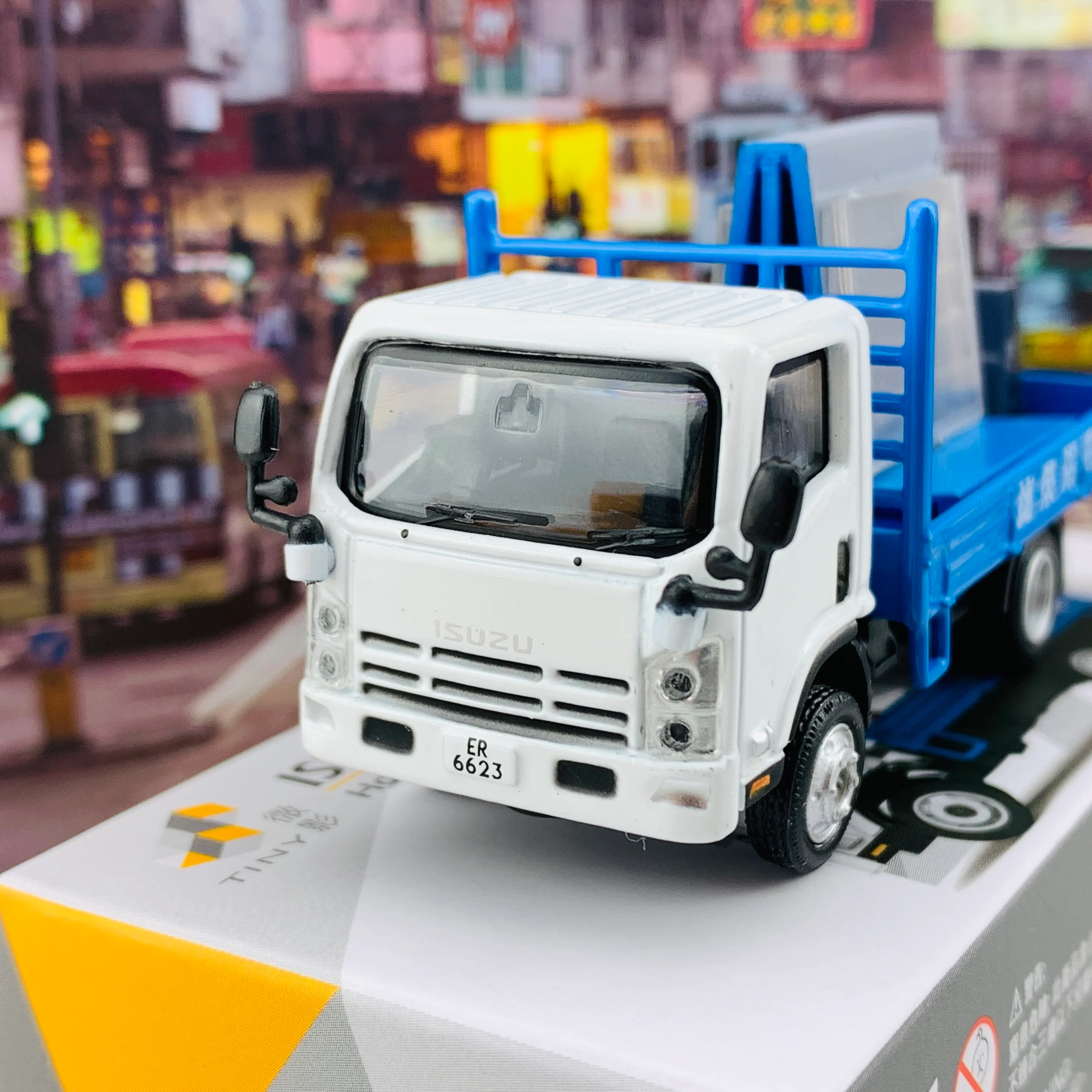 1/76 Tiny 微影 196 ISUZU N Series Glass Transport Truck 五十鈴N系列 玻璃運送車 ATC64674 - Image 4