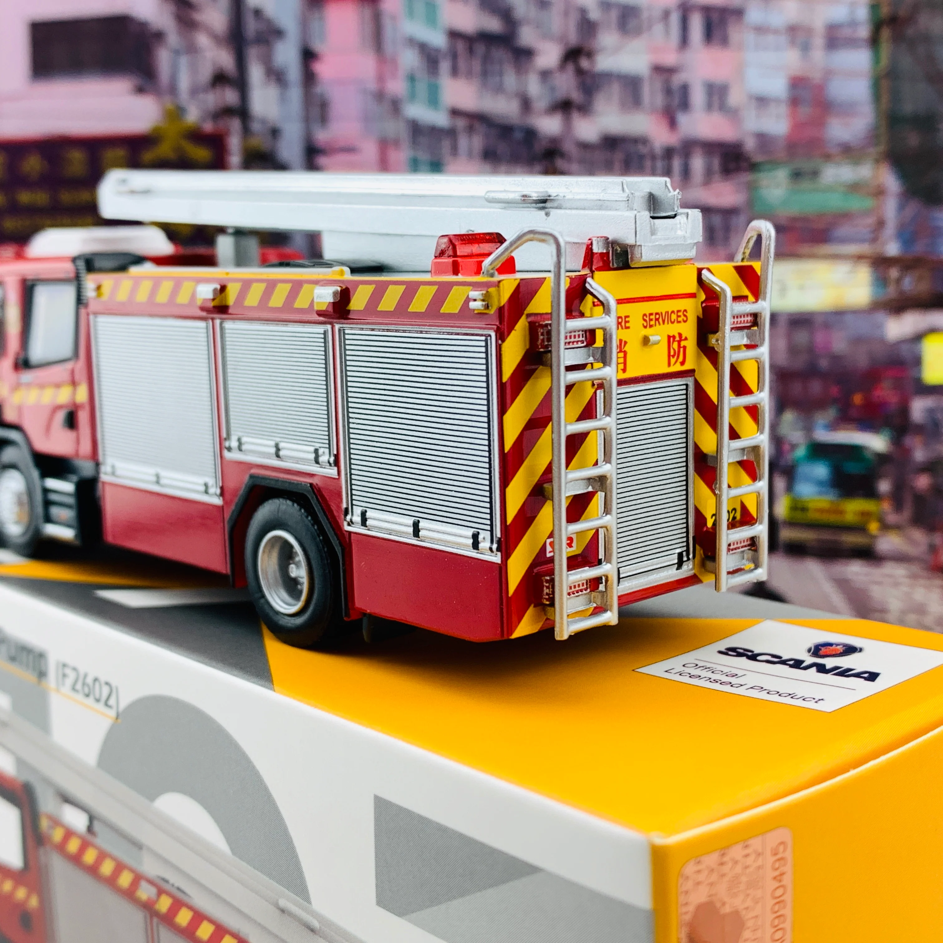 Tiny 微影 197 1/76 Scania Major Pump 消防處泵車 ATC64675 - Image 5