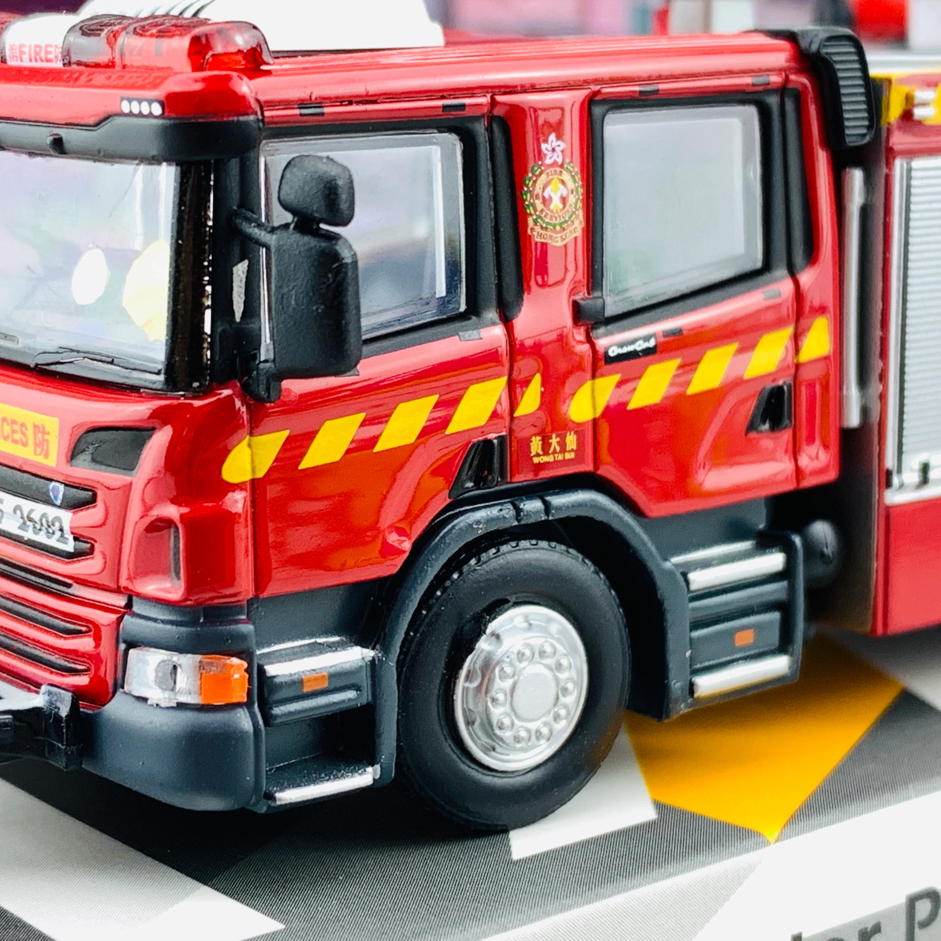 Tiny 微影 197 1/76 Scania Major Pump 消防處泵車 ATC64675 - Image 8