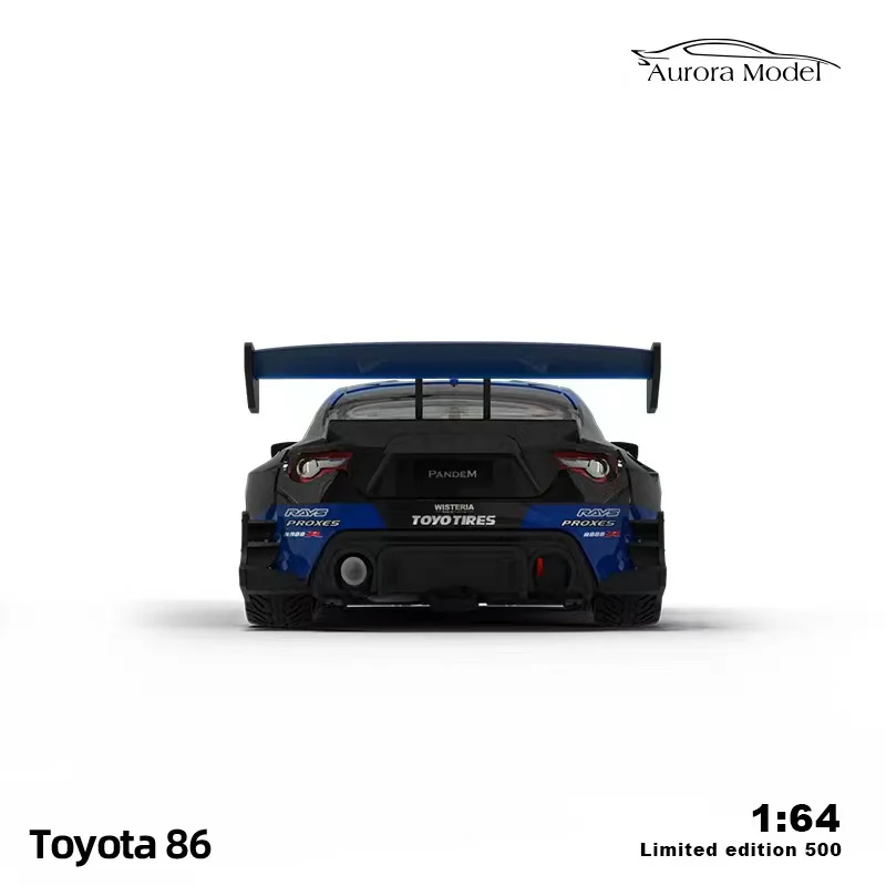 AURORA MODEL 1/64 Future Toyota 86 Concept Rocket Bunny with Figurine - Image 4