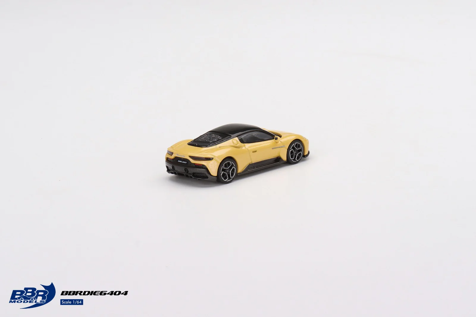 BBR 1/64 Maserati MC20 Giallo Genio BBRDIE6404 - Image 3