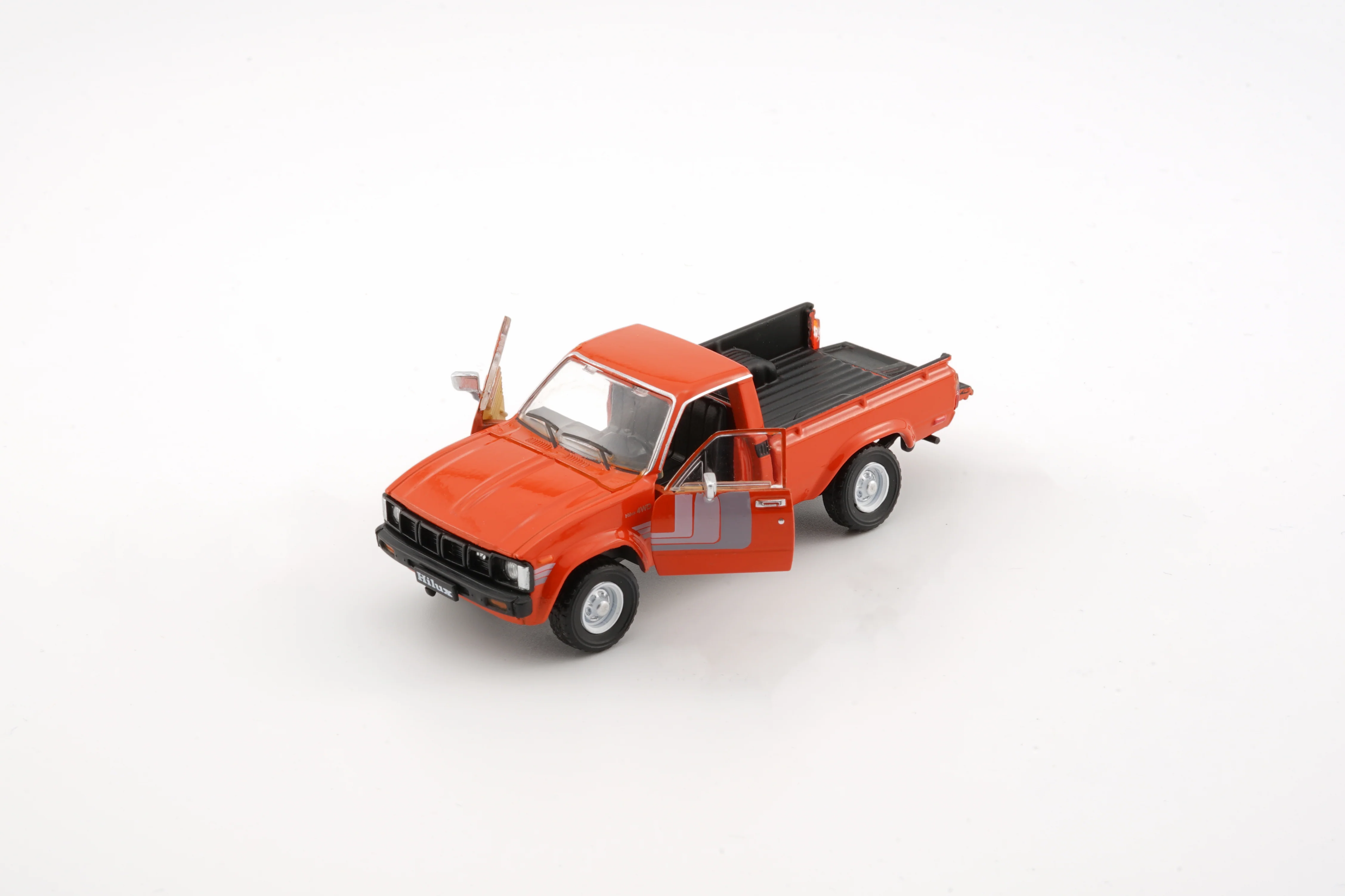 BM Creations 1/64 Toyota 1980 Hilux N60, N70 Orange (LHD) 64B0266 - Image 5
