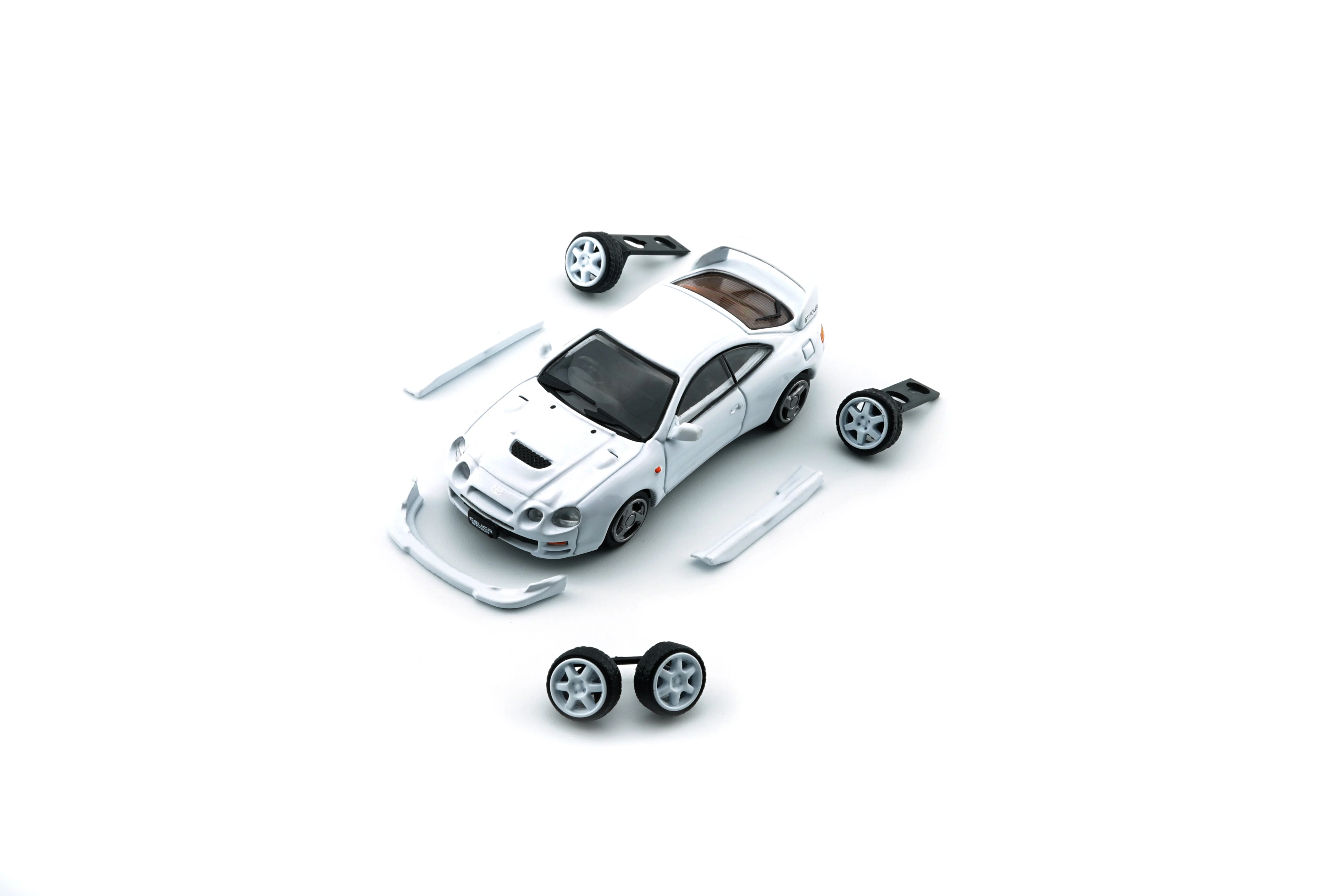 BM Creations 1/64 Toyota Celica GT Four -White (LHD) 64B0420 (Paper Box) - Image 5