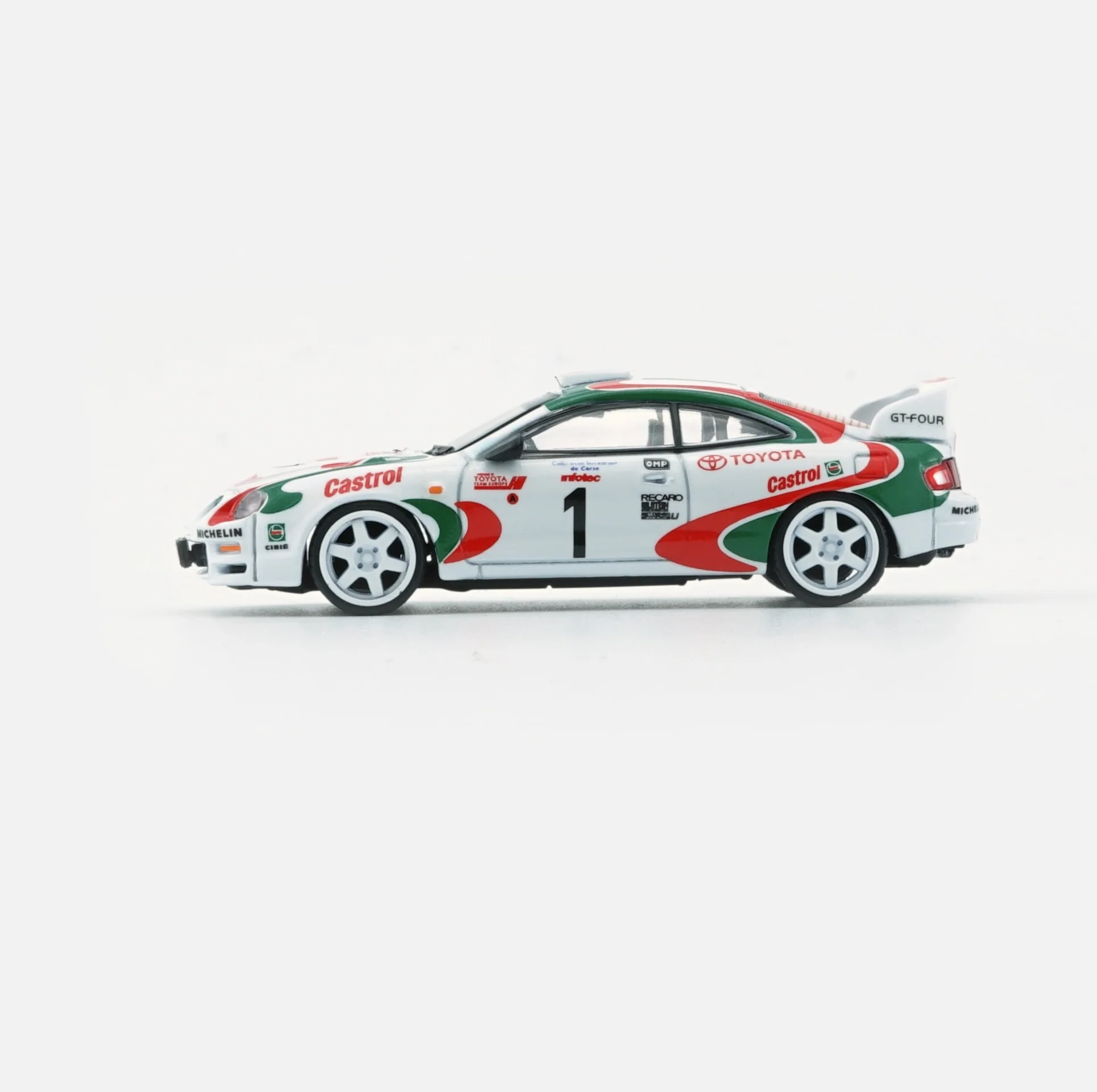 BM Creations 1/64 Toyota Celica ST205 -Tour de Corse - Rallye de France 1995 LHD #1 (Castrol) 64B0416 - Image 2