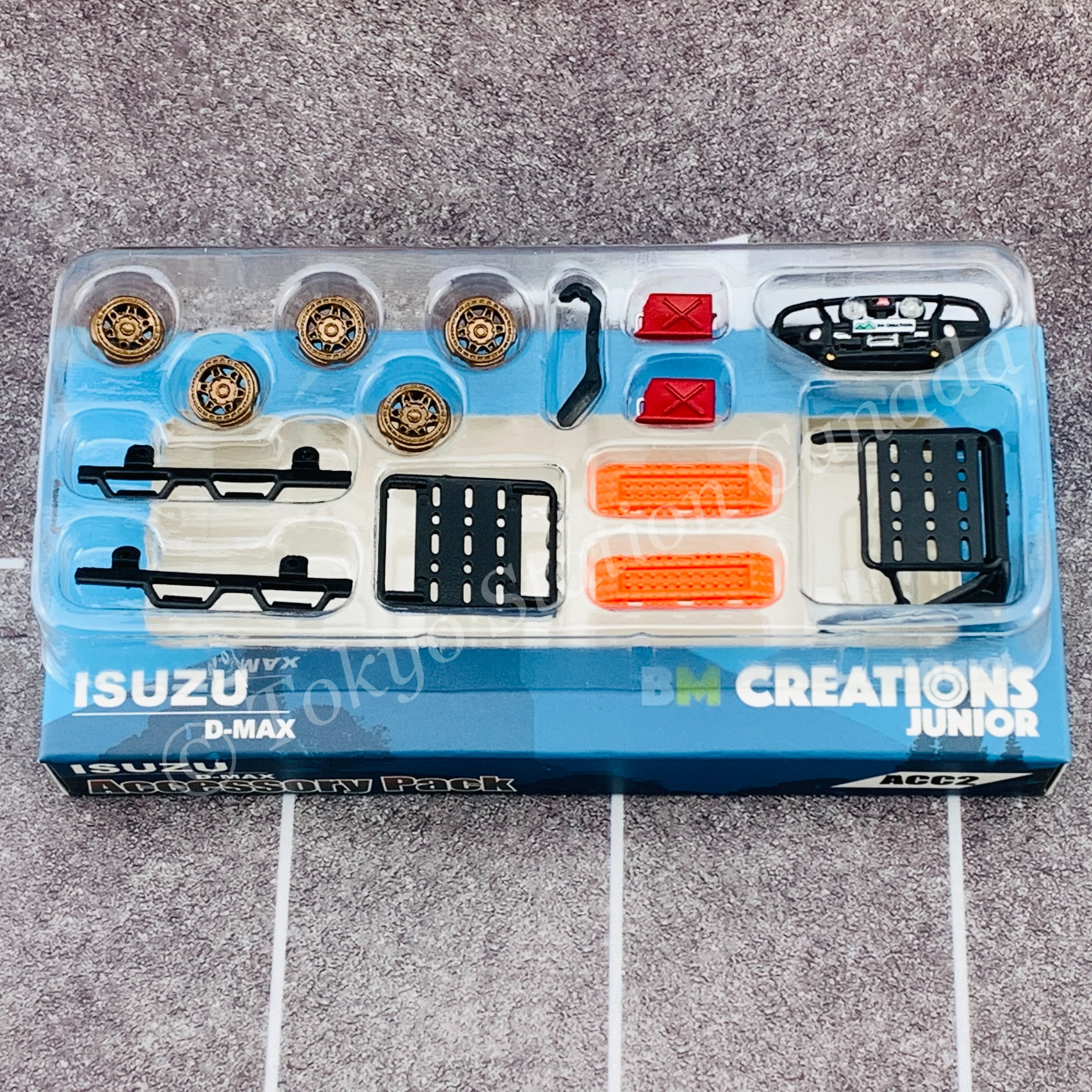 BM CREATIONS JUNIOR 1/64 Accessory Pack for  ISUZU 2016 D-MAX 64BACC2 - Image 2