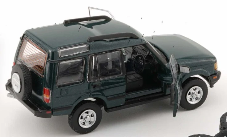 BM CREATIONS JUNIOR 1/64 Land Rover 1998 Discovery1 - Green LHD 64B0185 - Image 2