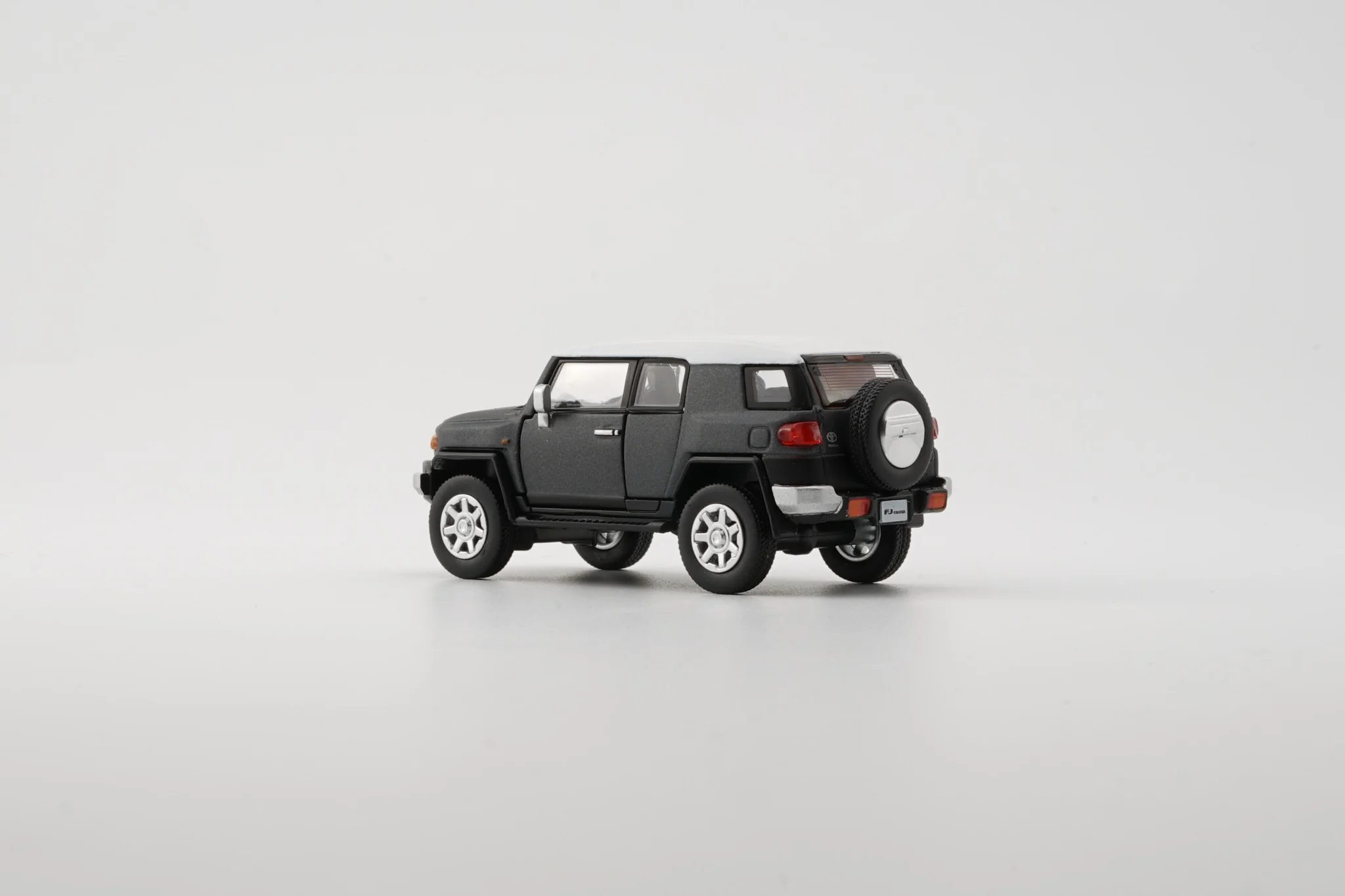 BM CREATIONS JUNIOR 1/64 Toyota 2015 FJ Cruiser - Metalic Dark Grey -LHD 64B0141 - Image 3