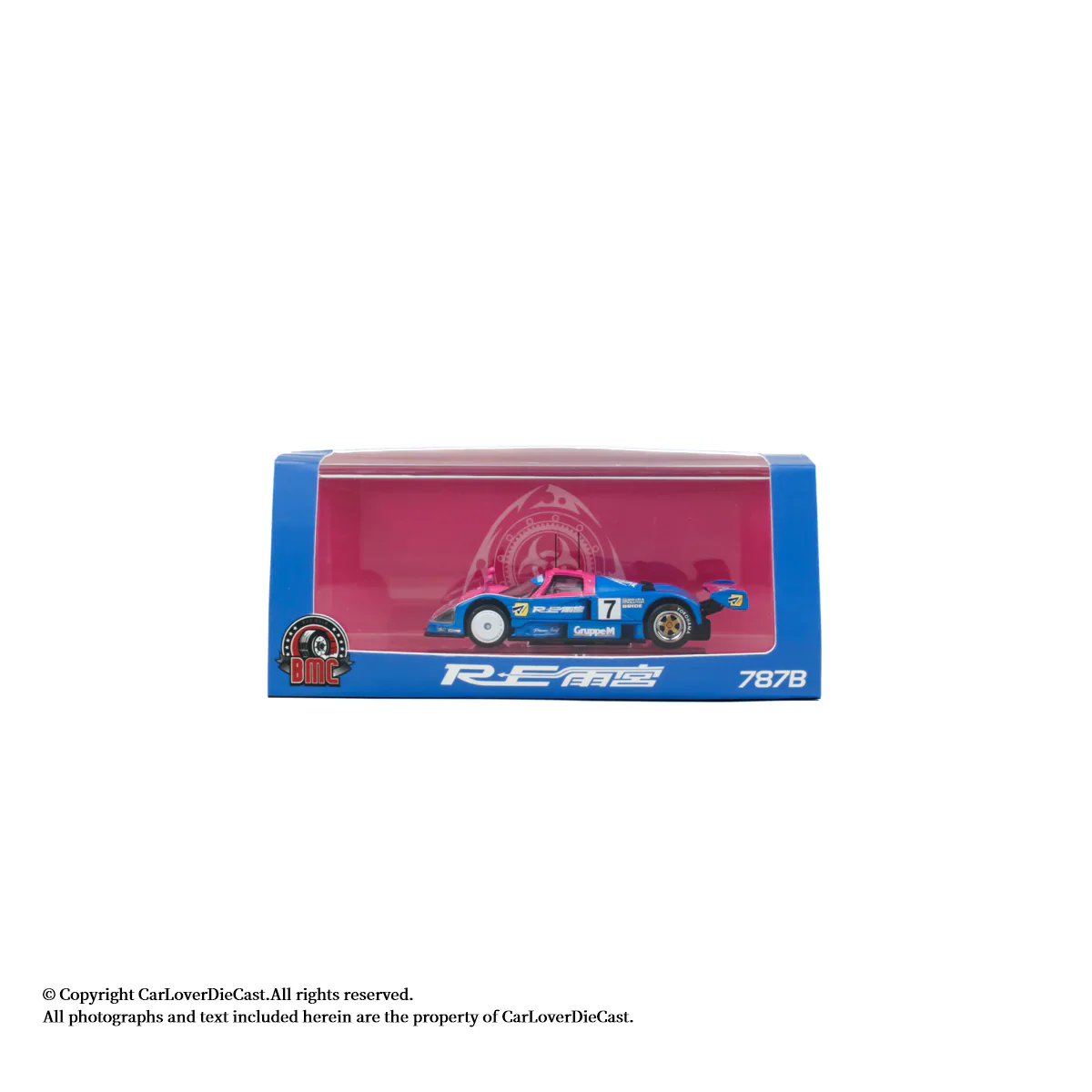 BM Creations x CLDC Exclusive 787B x RE AMEMIYA Diecast Car Model (With Book) BMC-787B-RE-BOOK-ENG - Image 2