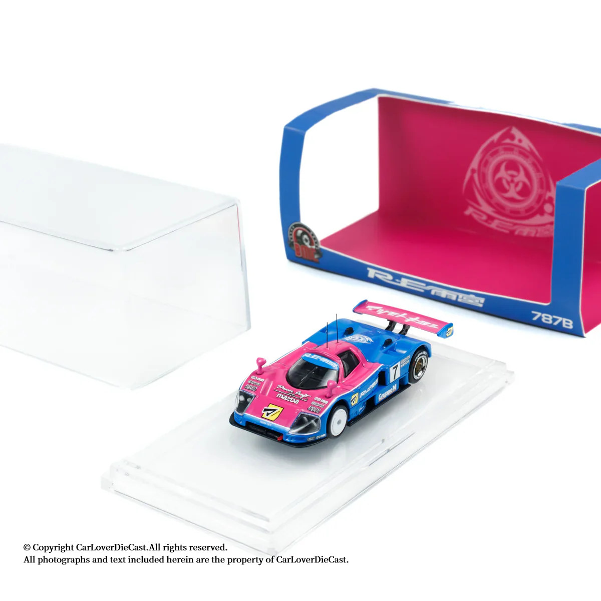 BM Creations x CLDC Exclusive 787B x RE AMEMIYA Diecast Car Model (With Book) BMC-787B-RE-BOOK-ENG - Image 4