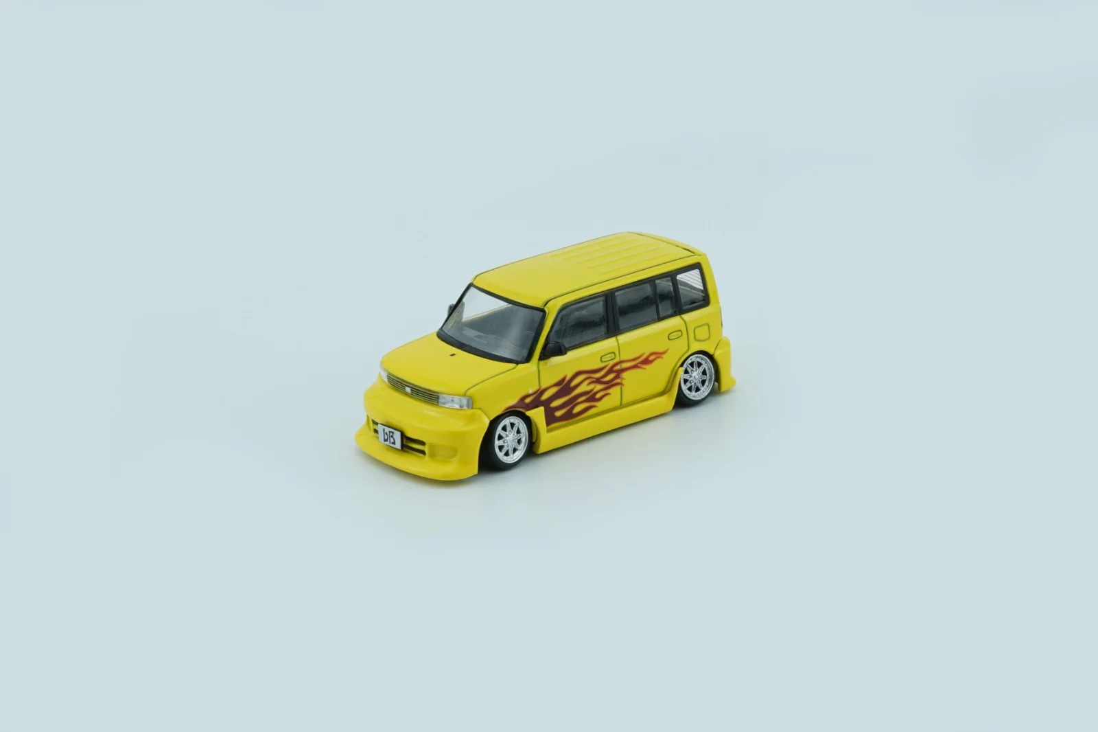 BM Creations x Tokyo Station 1/64 Toyota 2000 BB Yellow LHD Exclusive Edition - Image 4