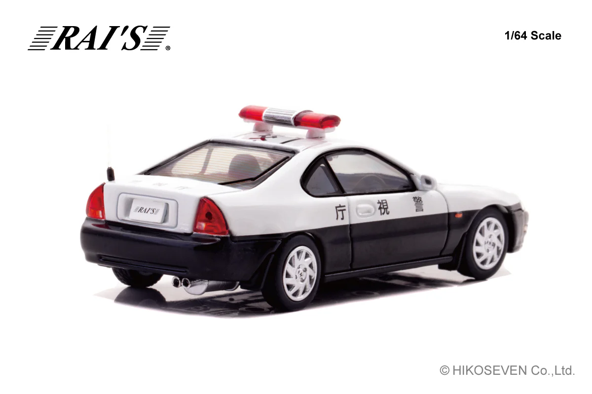 PREORDER RAI'S 1/64 Honda PRELUDE (BB4) Police Car Tokyo MPD H7640023 (Approx. Release Date : Q4 2024 subjects to the manufacturer's final decision) - Image 3