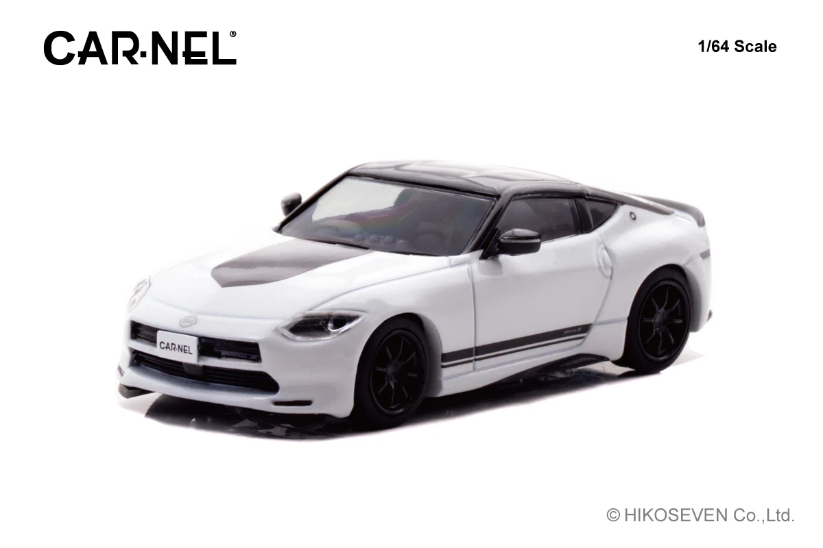 CAR-NEL 1/64 Nissan Fairlady Z Version ST Customized Edition 2023 Prism White CN640041 - Image 2