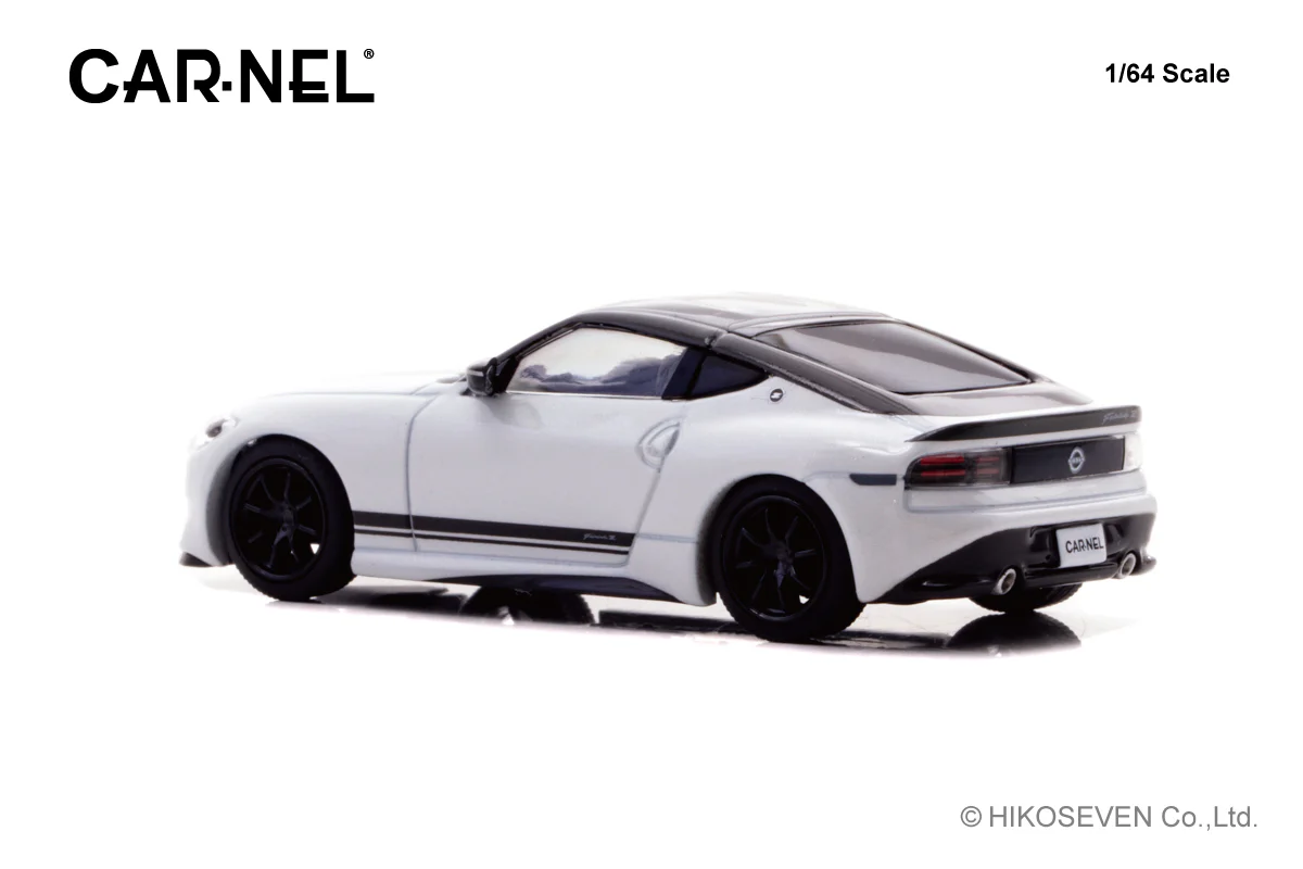 CAR-NEL 1/64 Nissan Fairlady Z Version ST Customized Edition 2023 Prism White CN640041 - Image 3