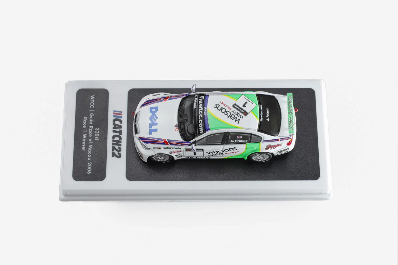 PREORDER Catch-22 1/64 320si WTCC - Guia Race of Macau 2006 #1 (Approx. Release Date: JULY 2024 and subject to the manufacturer's final decision) - Image 2