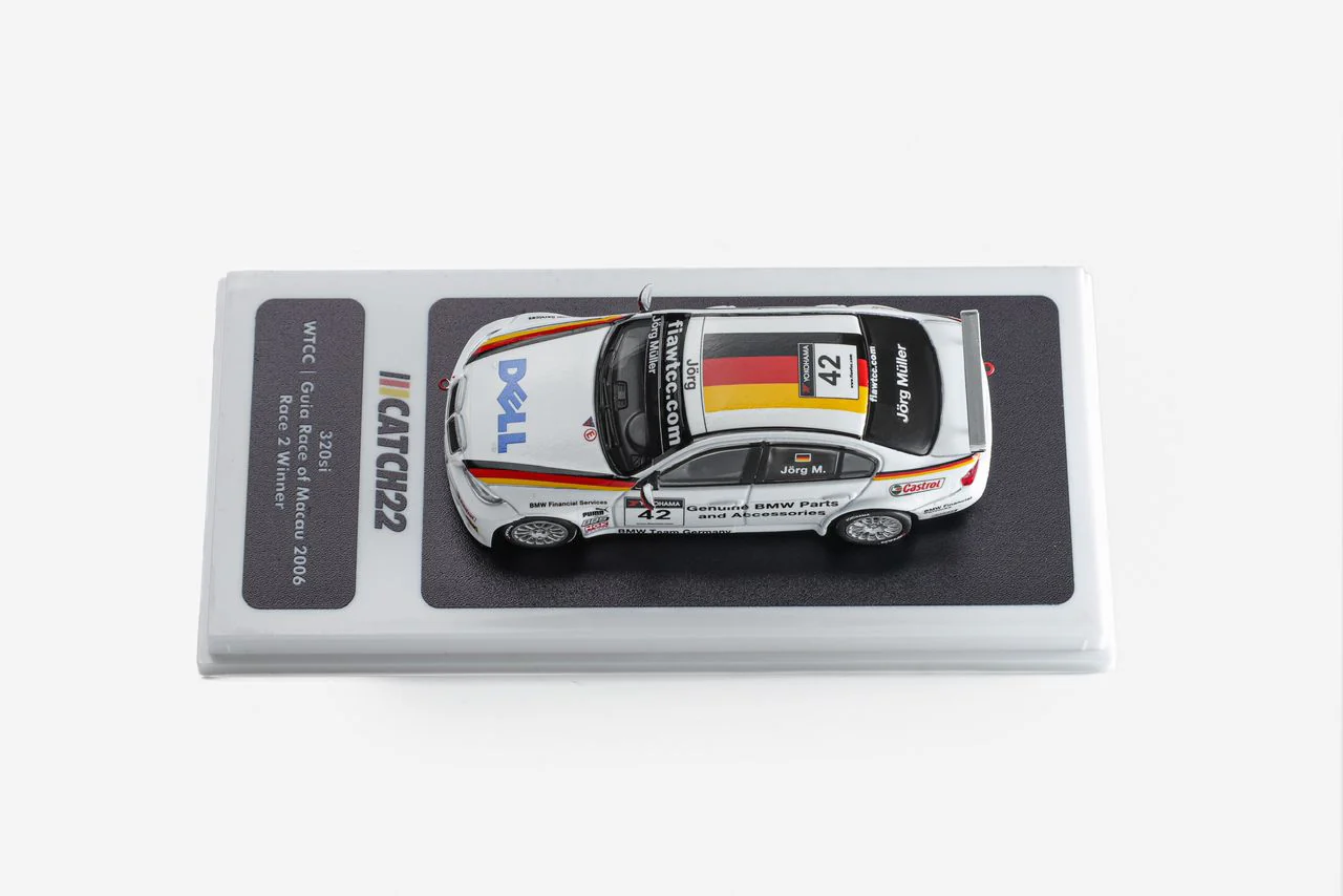 PREORDER Catch-22 1/64 320si WTCC - Guia Race of Macau 2006 #42 (Approx. Release Date: JULY 2024 and subject to the manufacturer's final decision) - Image 2