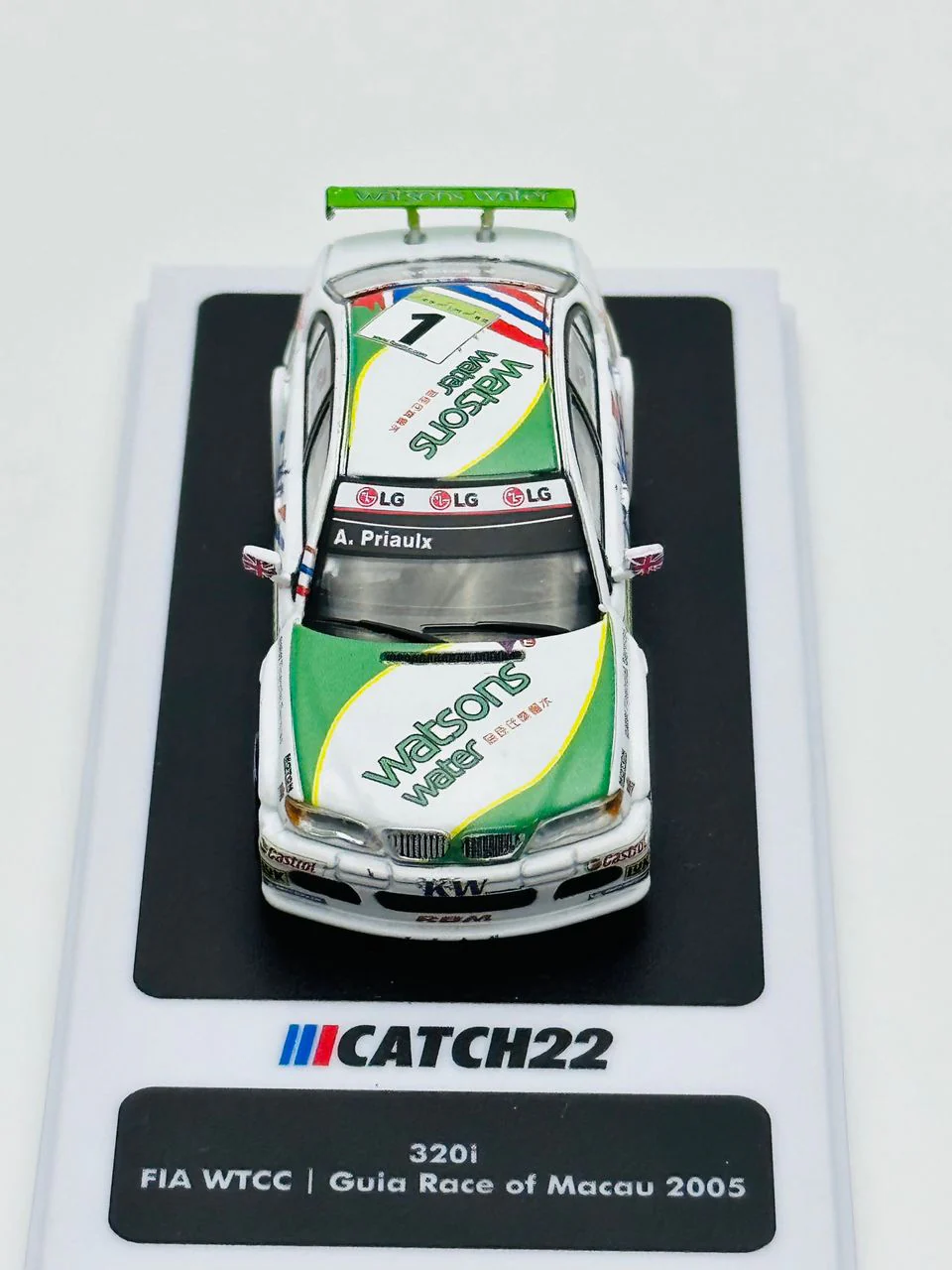 Catch-22 1/64 BMW 320i FIA WTCC - Guia Race of Macau 2005 Andy Priaulx #1 - Image 2
