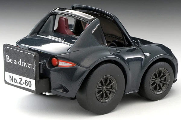 Choro-Q Zero Z-60c Mazda Roadster RF Open Roof Specification Grey - Image 3