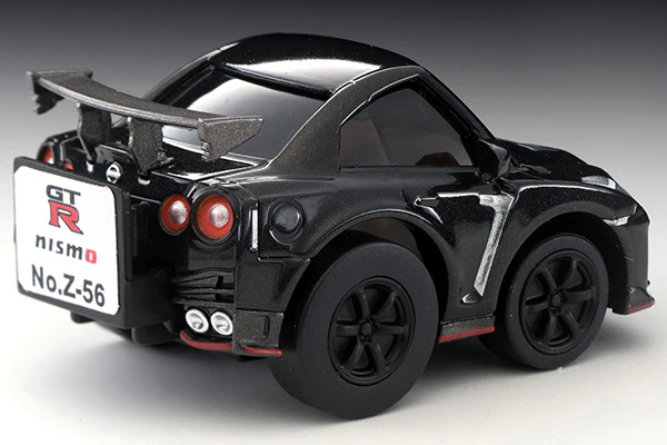 TOMYTEC Choro-Q Zero Z-56c NISSAN GTR NISMO N Attack Package Black - Image 3