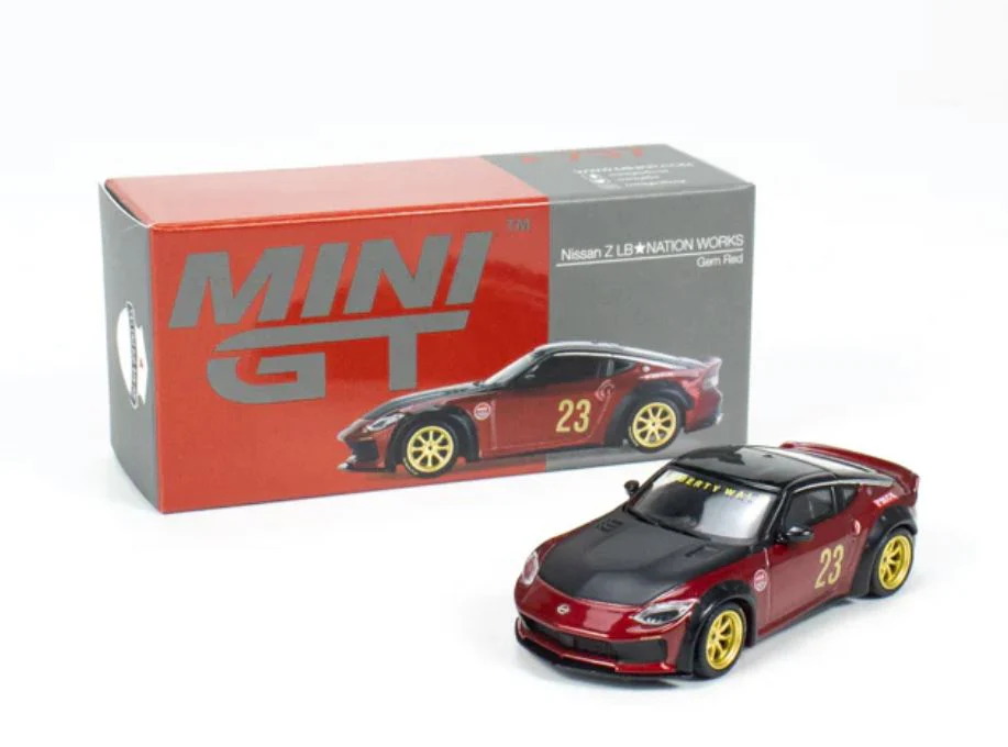 Mini GT x CLDC Exclusive 1/64 Nissan ZLB Nation Works MGT00737 (With Book) English version - Image 4