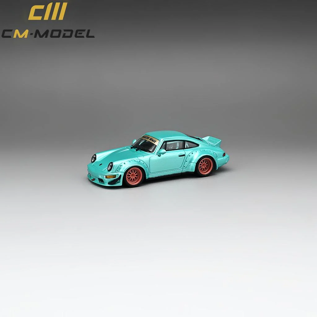 CM MODEL 1/64 964 Widebody Tiffany CM64-964-11 - Image 4
