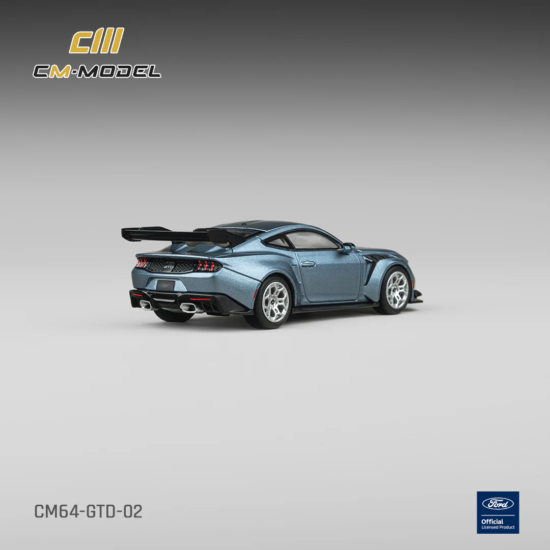 PREORDER CM MODEL 1/64 Ford Mustang GTD Indulgent Blue CM64-GTD-02 (Approx. Release Date : Q3 2026 subject to manufacturer's final decision) - Image 2