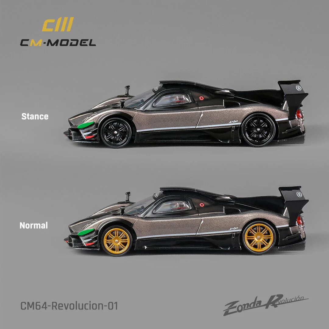 CM MODEL 1/64 Koenigsegg Pagani Zonda CM64-Revolution-01 - Image 2