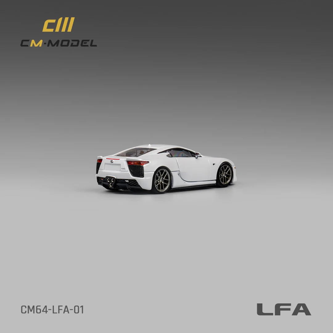 CM MODEL 1/64 Lexus LFA Pearl White CM64-LFA-01 - Image 2