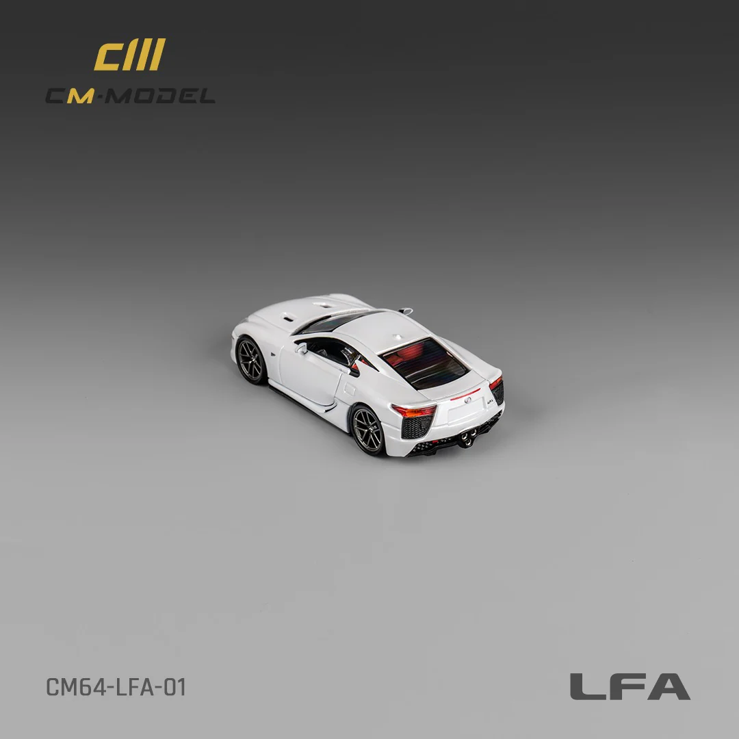 CM MODEL 1/64 Lexus LFA Pearl White CM64-LFA-01 - Image 3