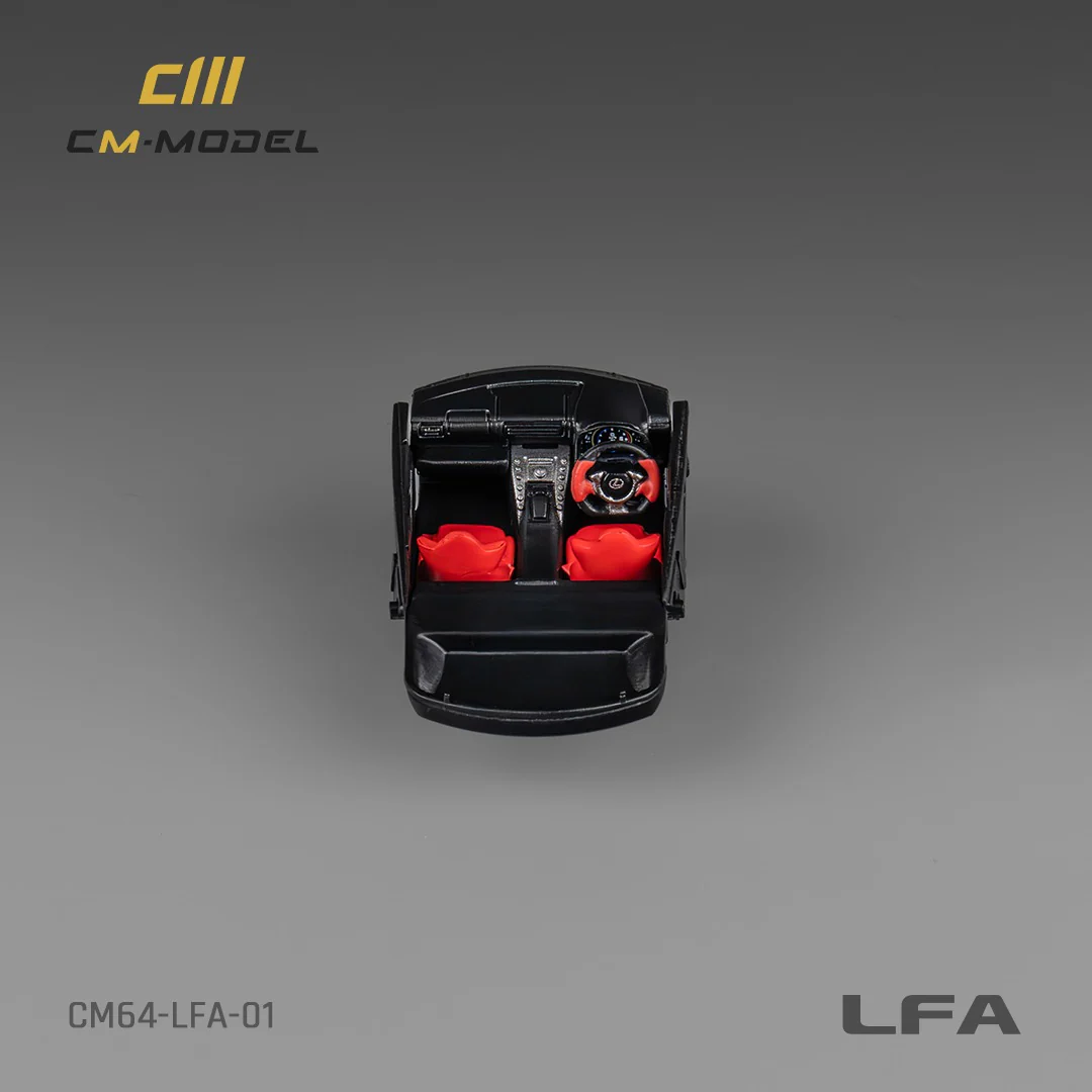 CM MODEL 1/64 Lexus LFA Pearl White CM64-LFA-01 - Image 4