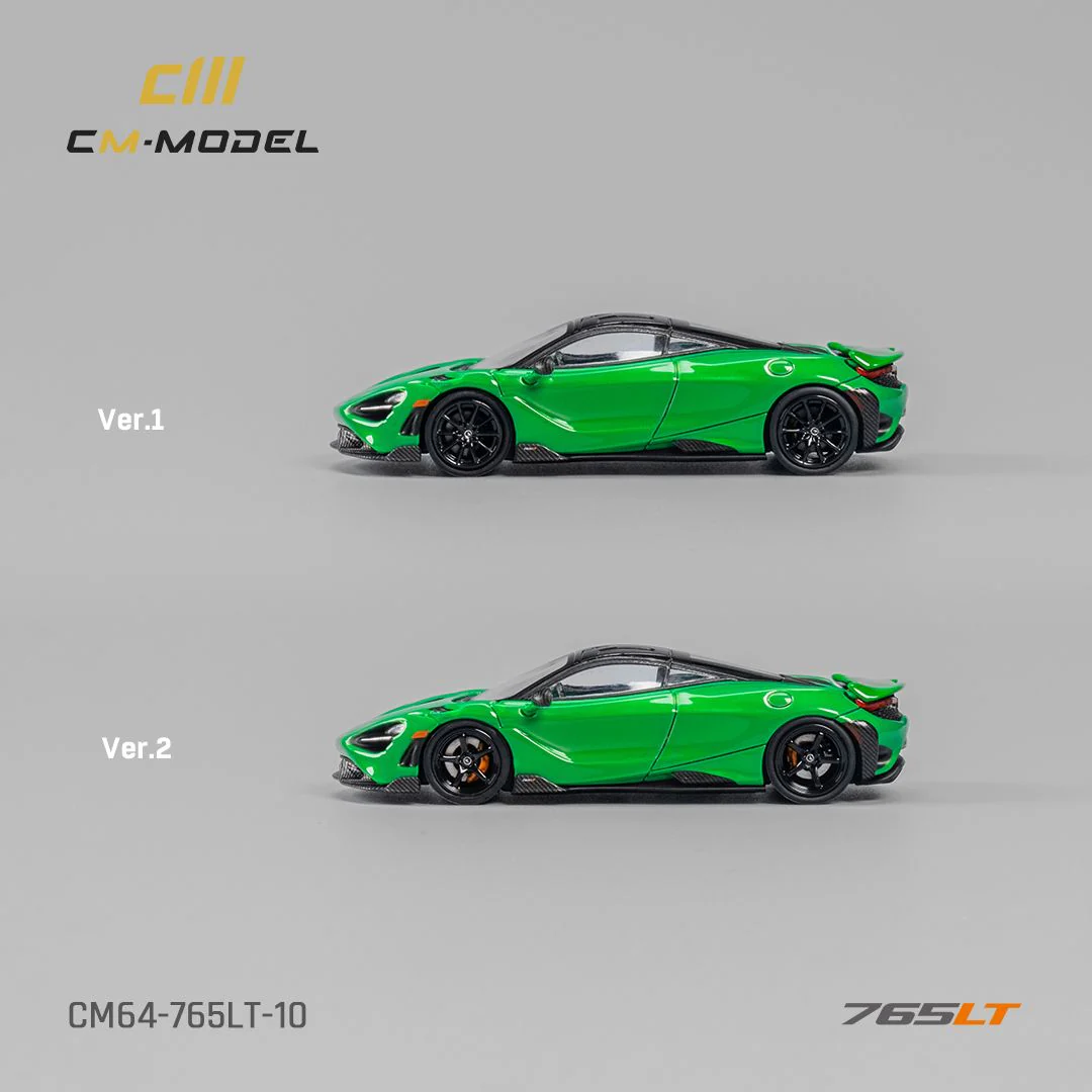 CM MODEL 1/64 Mclaren 765LT Green CM64-765LT-10 - Image 2
