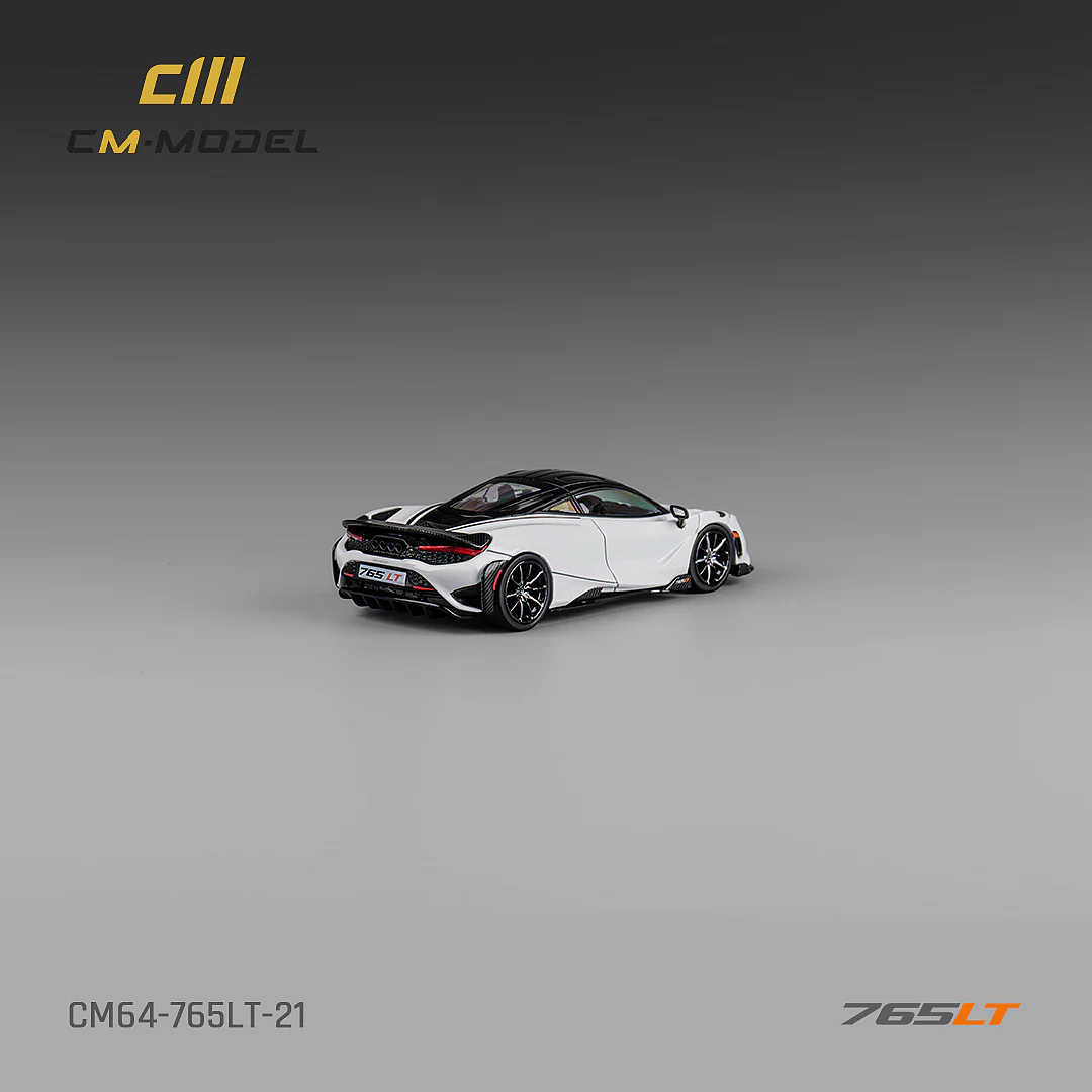 CM MODEL 1/64 Mclaren 765LT WHITE CM64-765LT-21 - Image 2