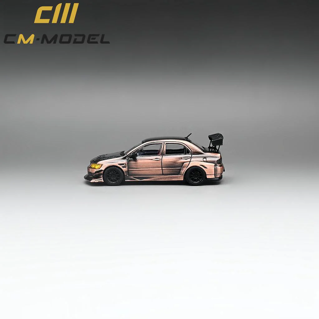 CM MODEL 1/64 Mitsubishi Lancer Evo IX Bronze Carbon Version CM64-EVOIX-20 - Image 2